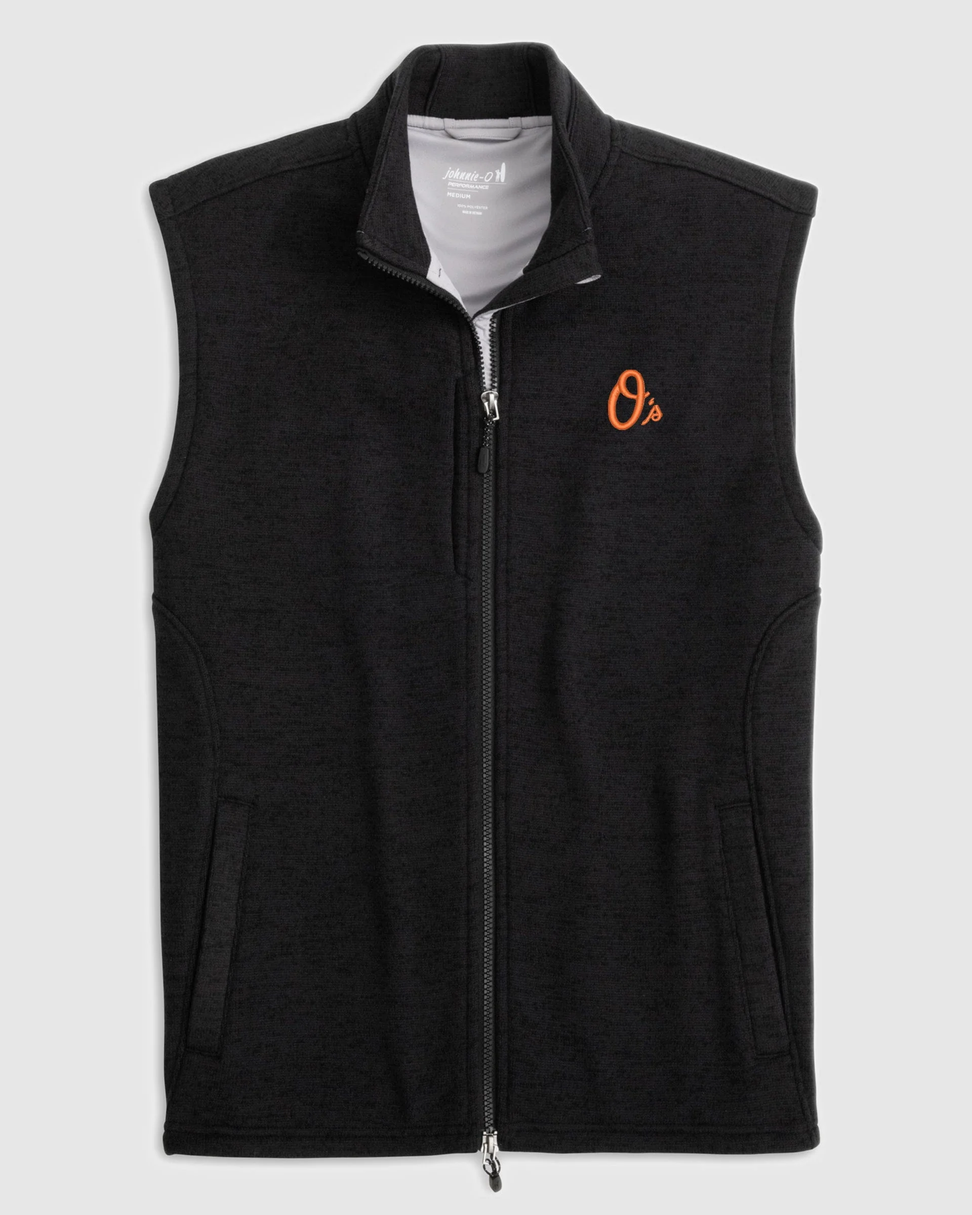 Baltimore Orioles Denalis Performance Fleece Vest - O Logo