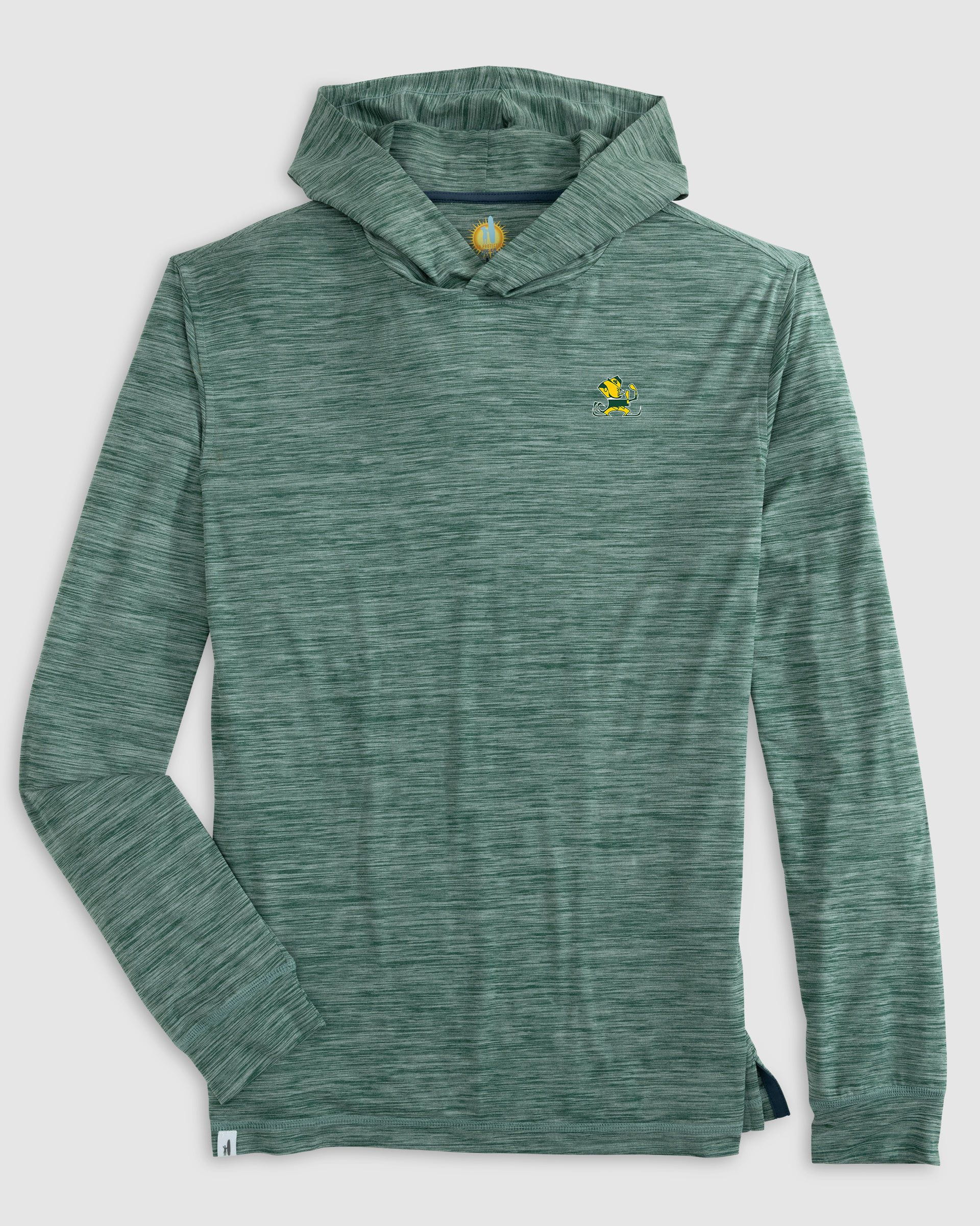 Notre Dame Talon Performance Hoodie - Vintage Logo