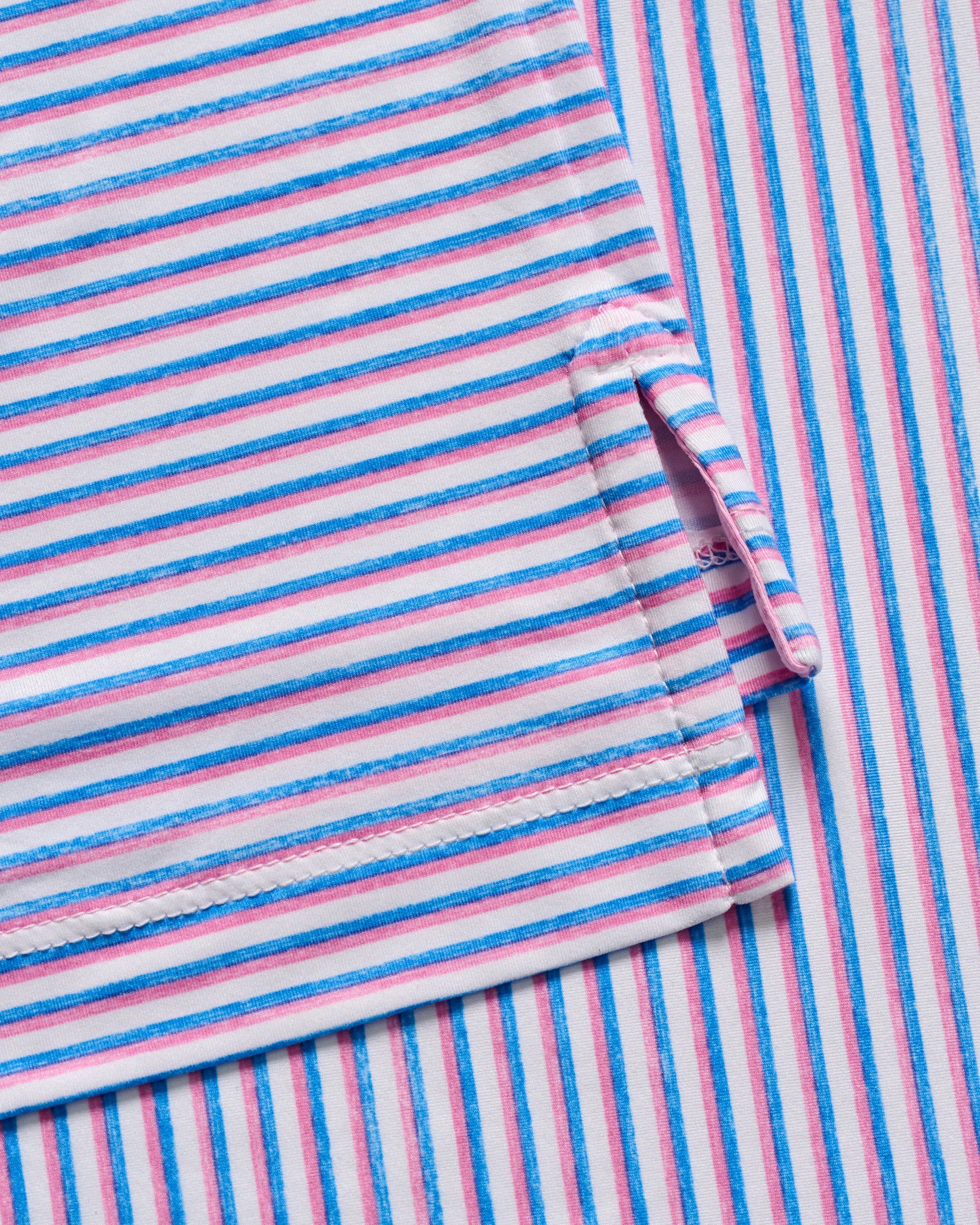 Featherweight Performance Polo - Warwick Stripe