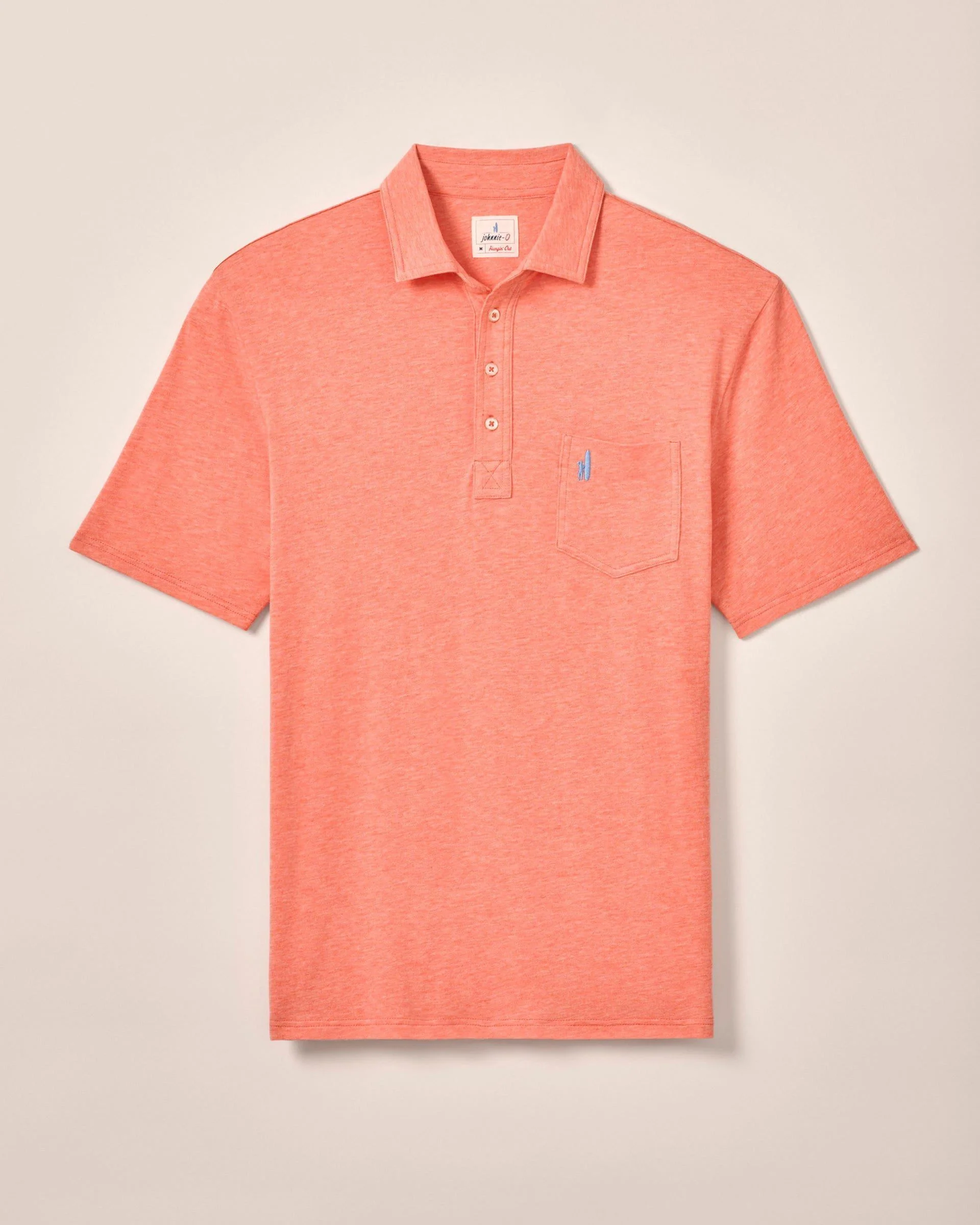 Original 4-Button Polo - Heathered 2.0