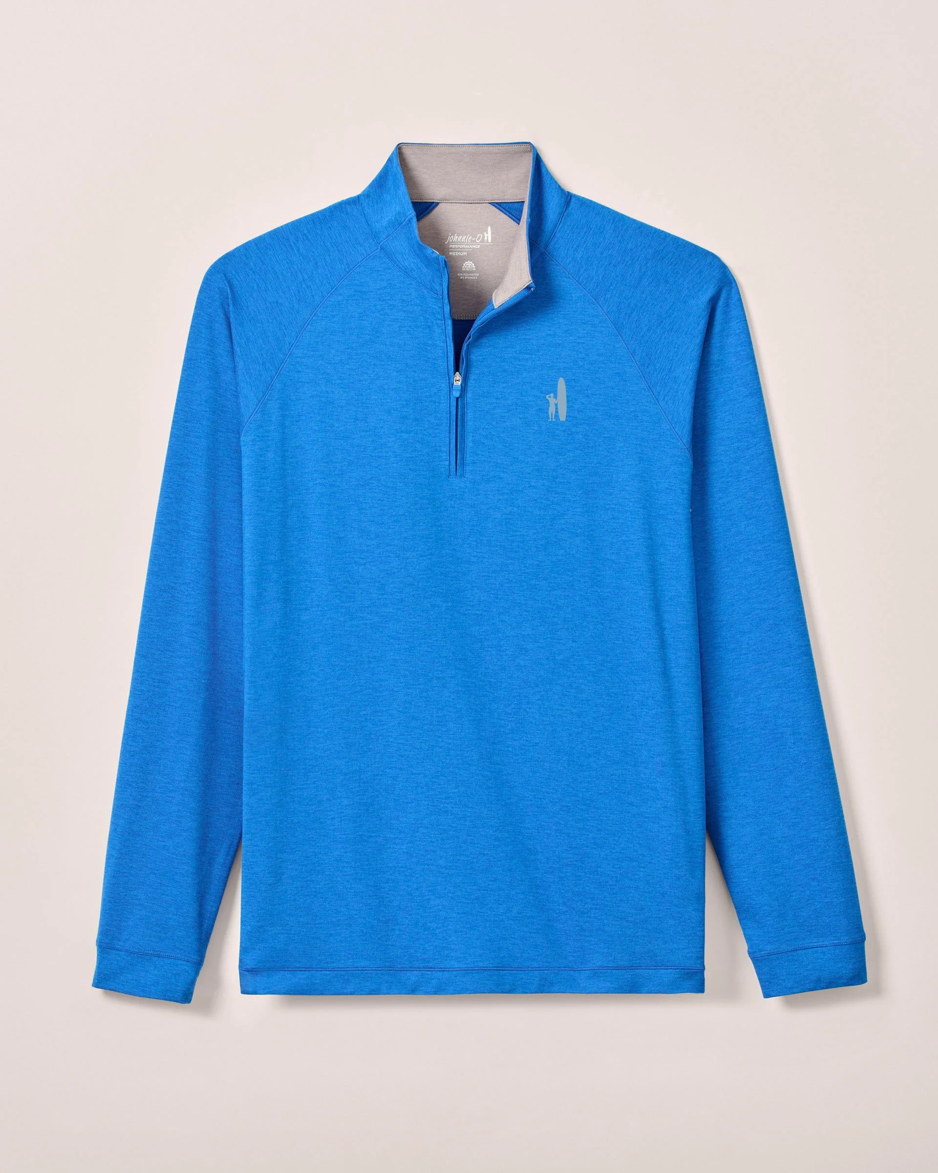 Custom Surfer Logo Freeborne Performance 1/4 Zip Pullover