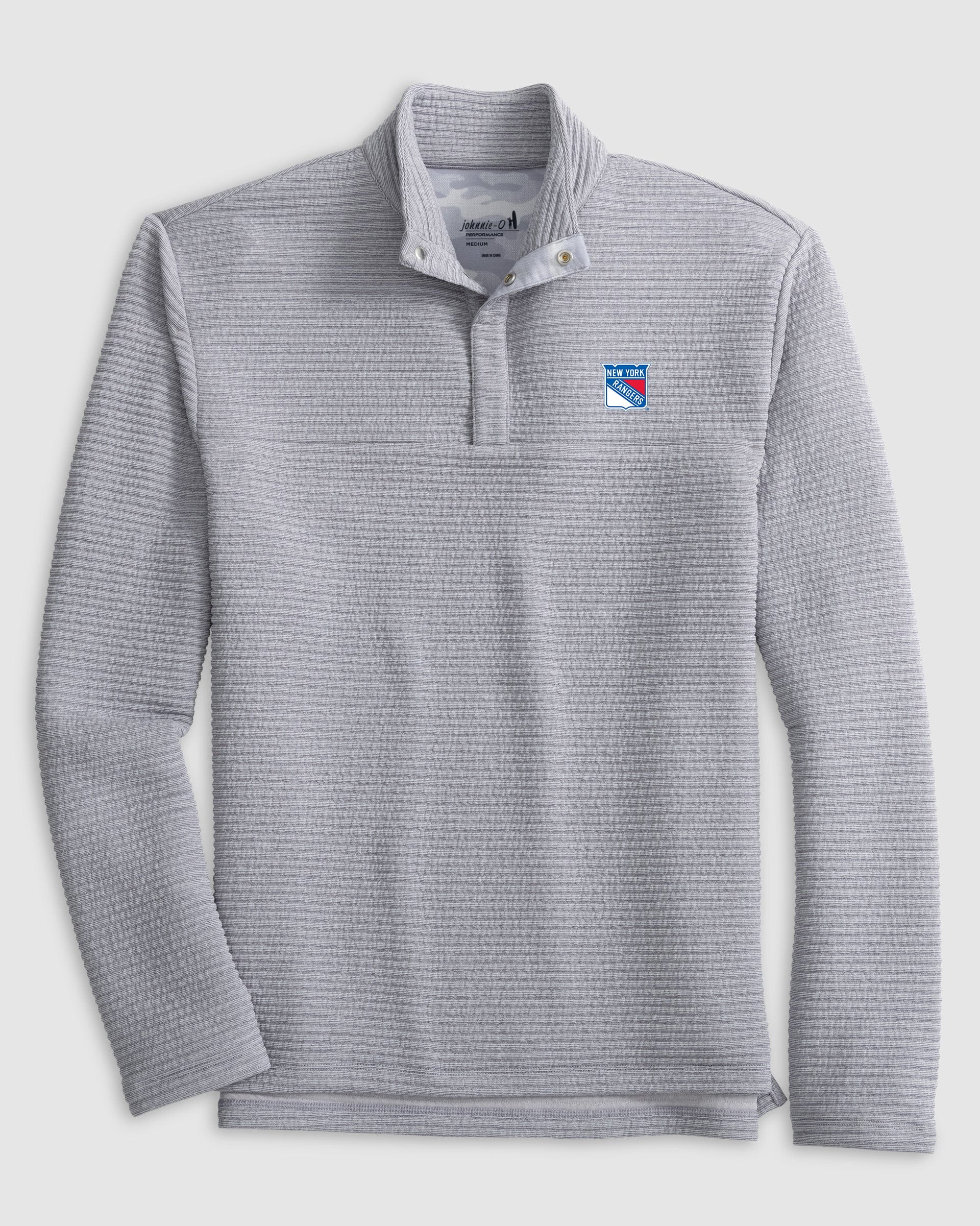 New York Rangers Benjy Snap 1/4-Zip Pullover