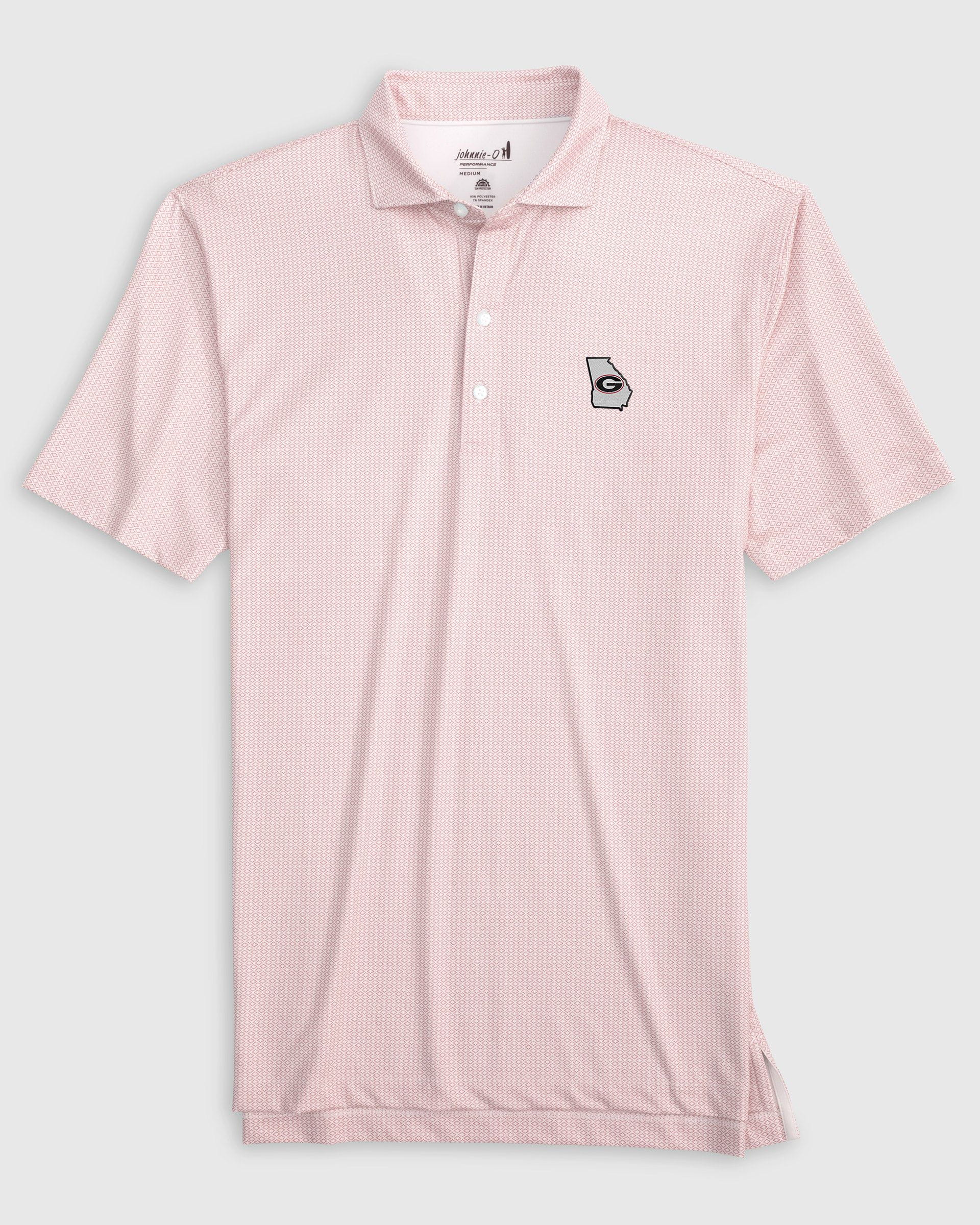 Georgia Slade Performance Jersey Polo - State Logo
