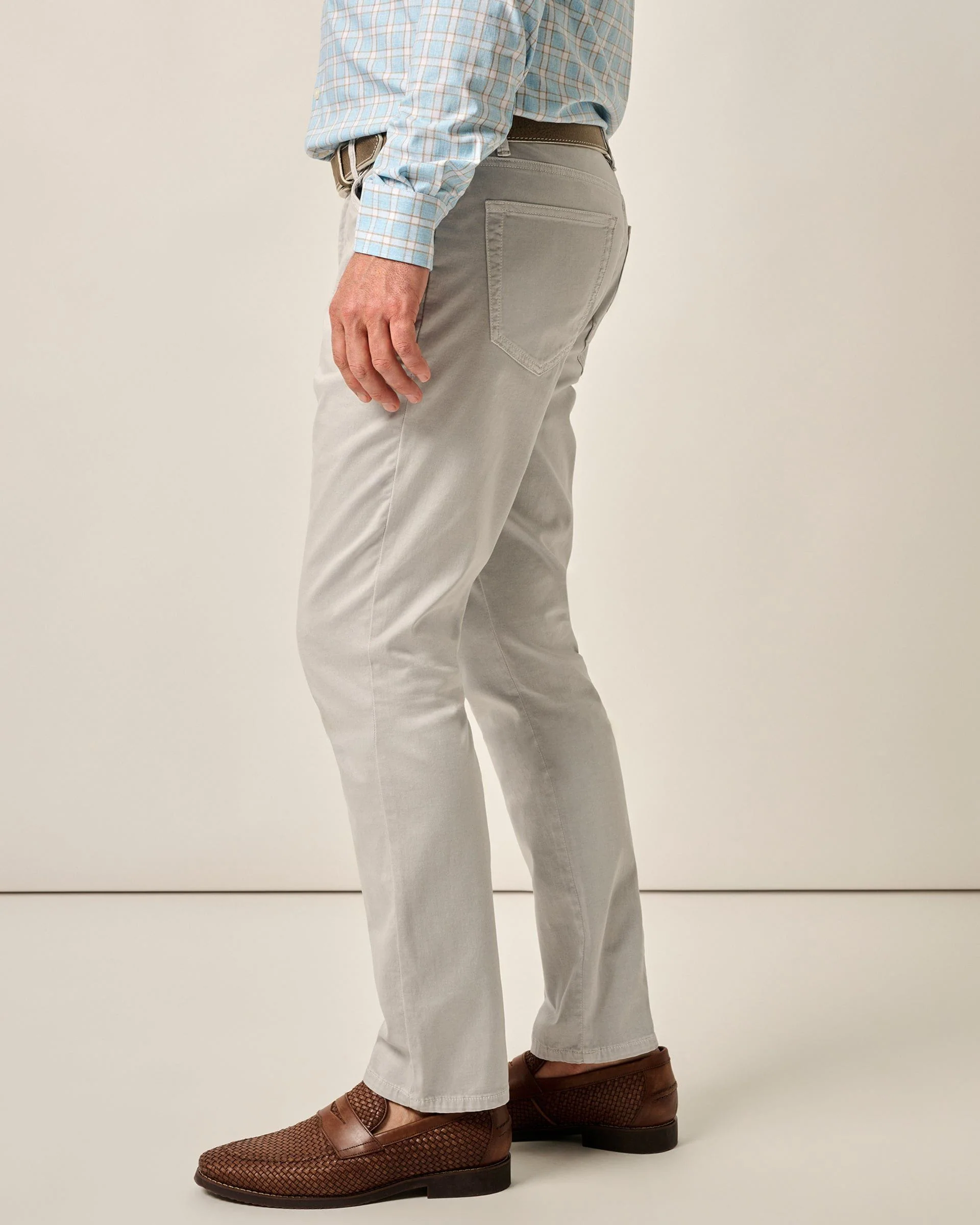 Carmel Sateen 5-Pocket Pants