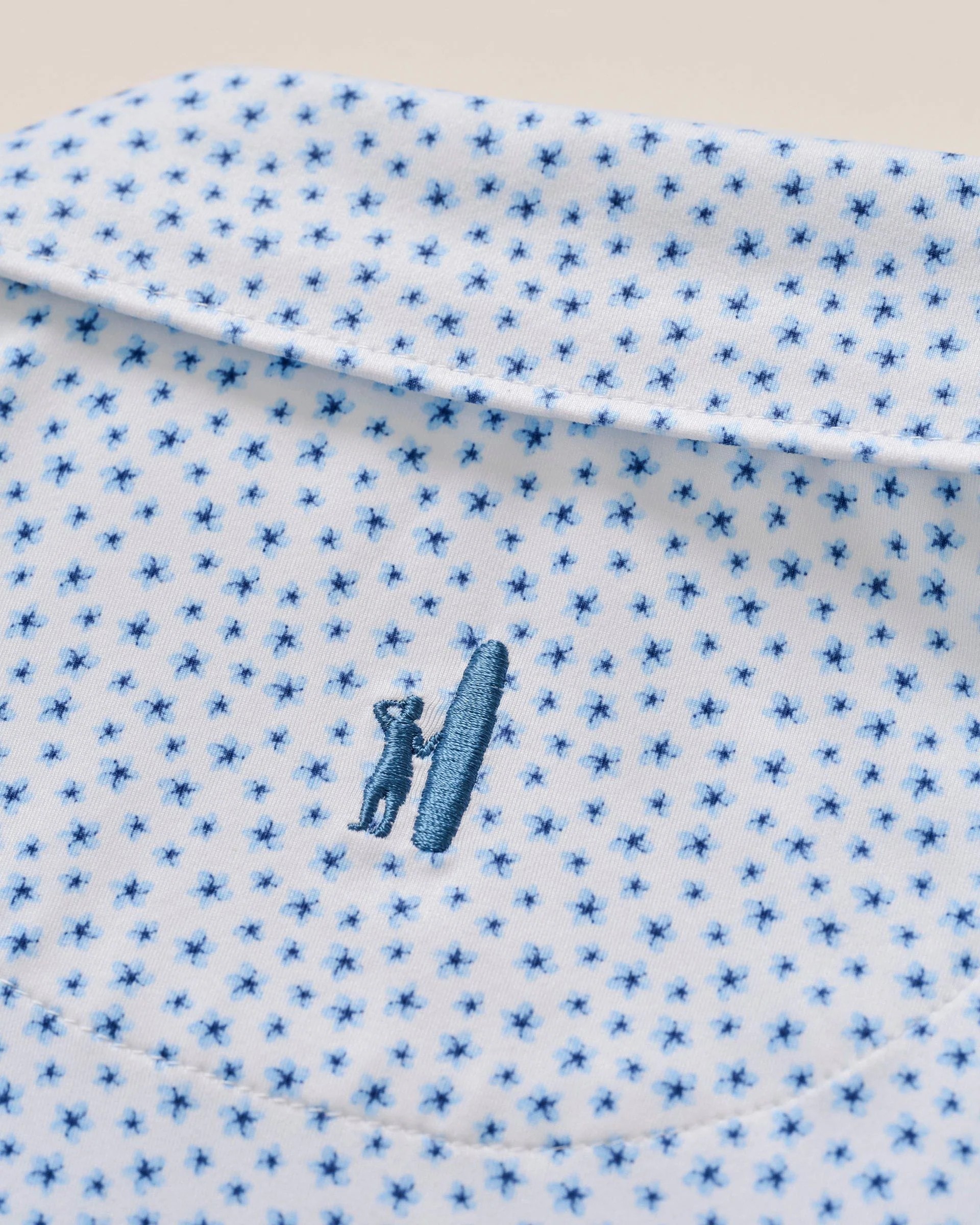 Featherweight Performance Polo - Plumeria