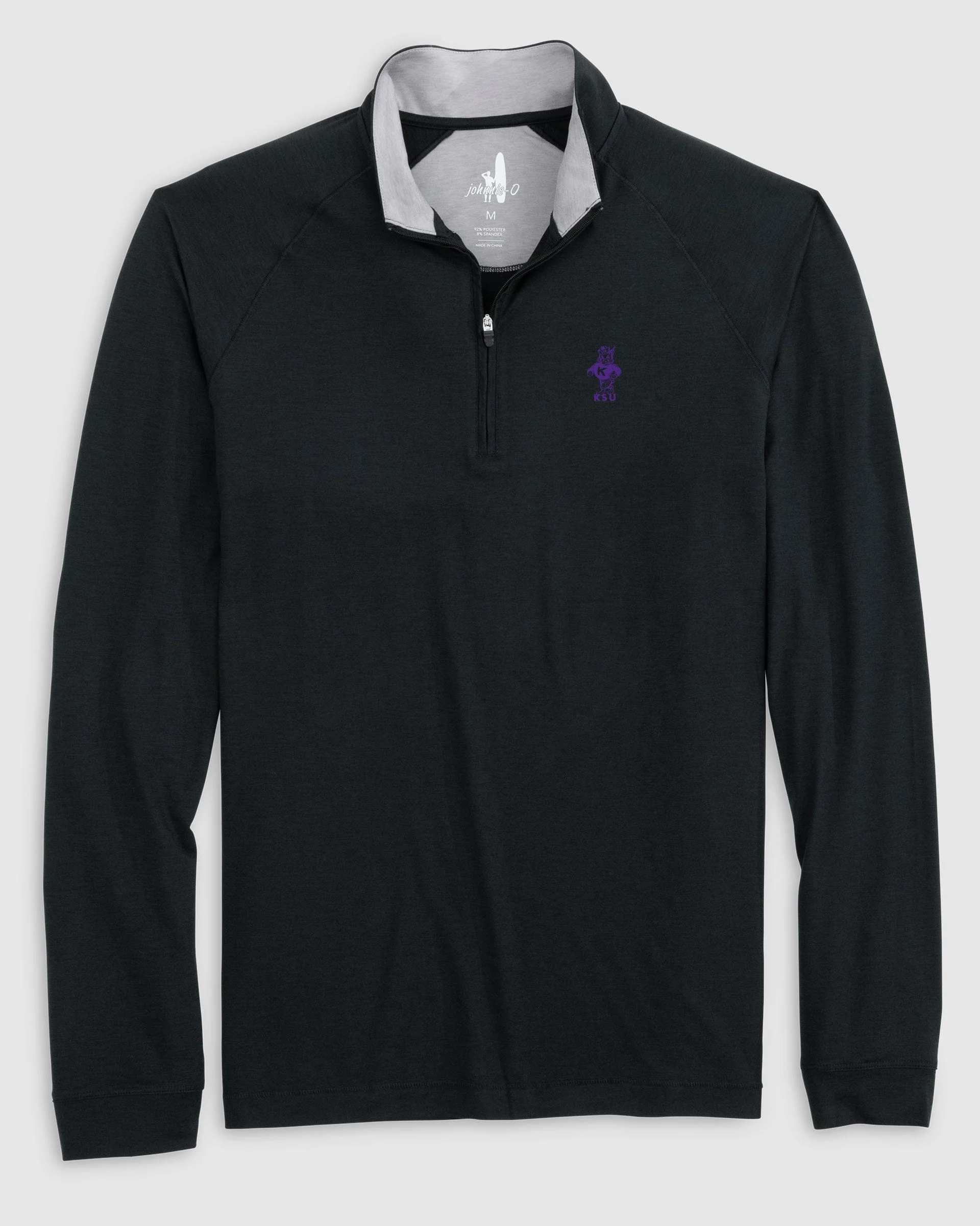 Kansas State Freeborne Performance 1/4 Zip - Vintage Logo