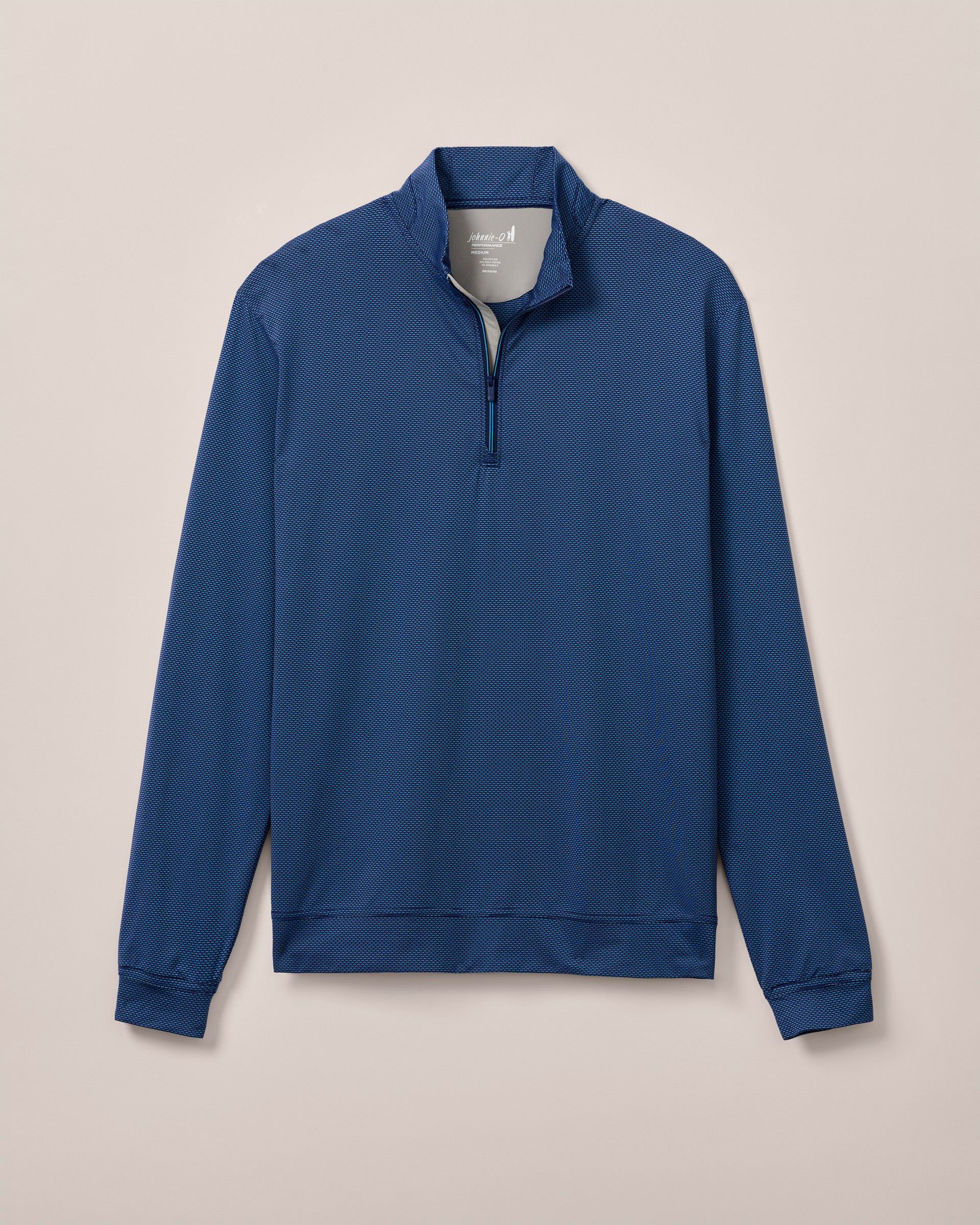 Jamie Jacquard Stretch 1/4-Zip Pullover