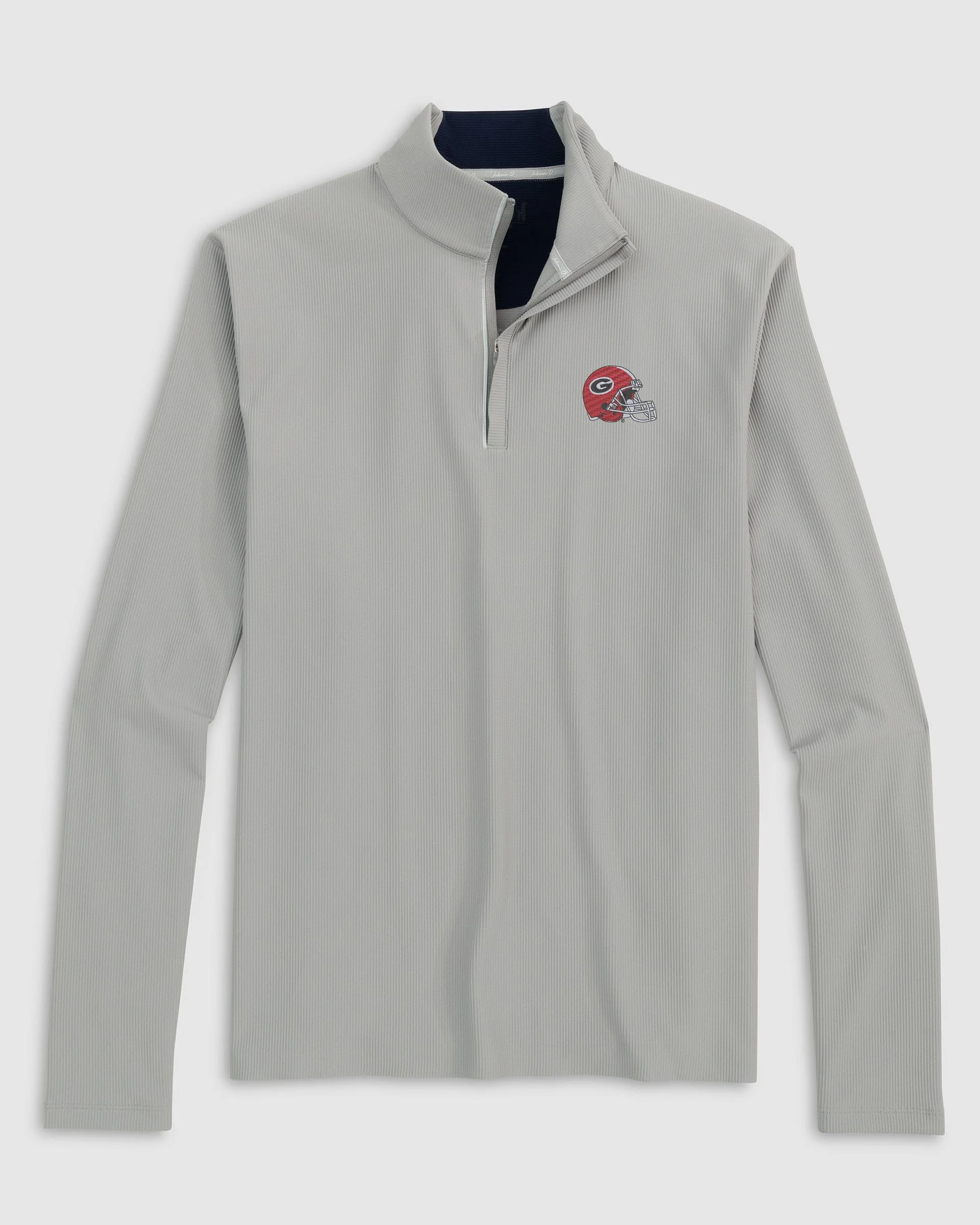 Georgia Hoppin Performance Quarter Zip - Helmet Logo