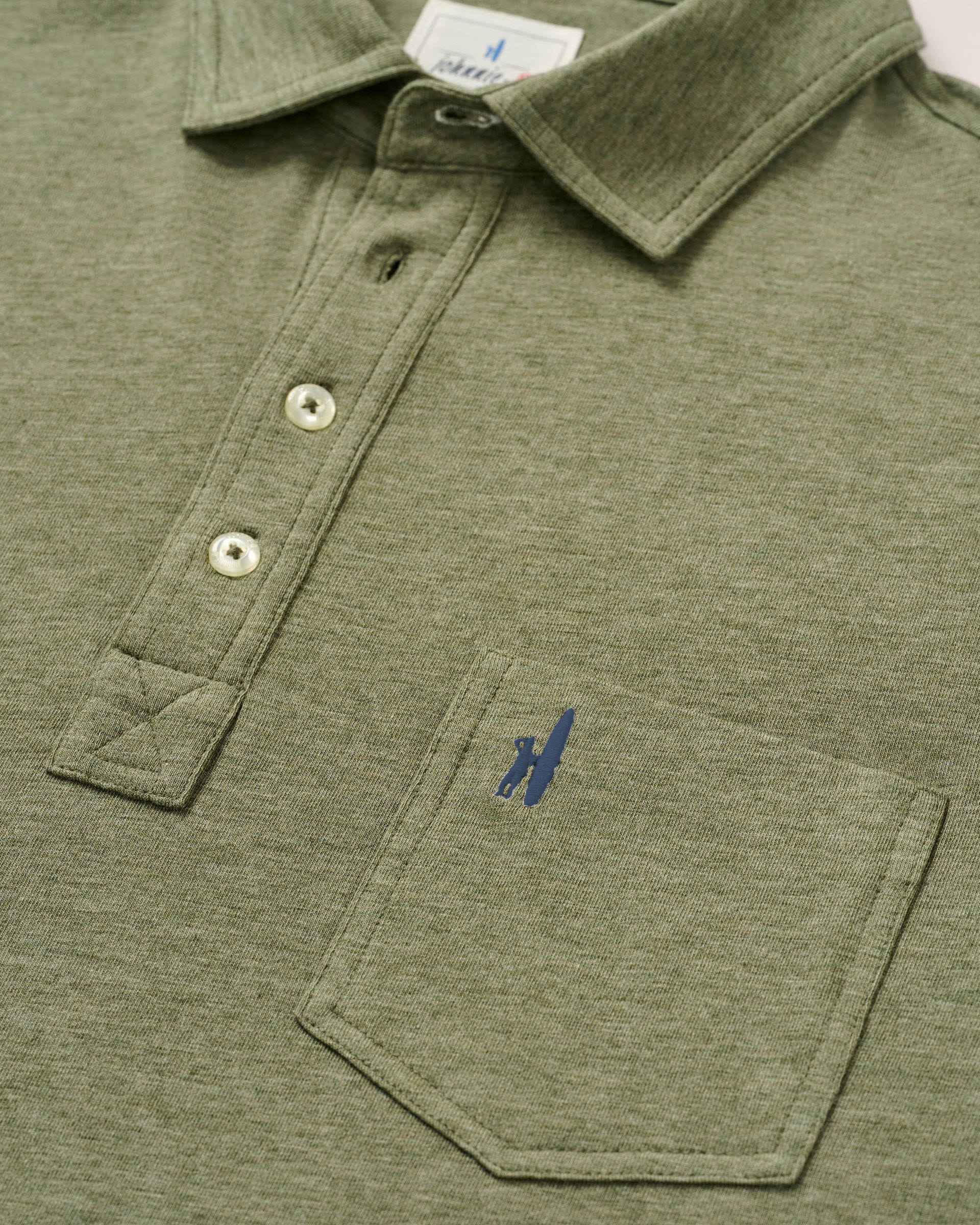 Original 4-Button Polo - Heathered 2.0