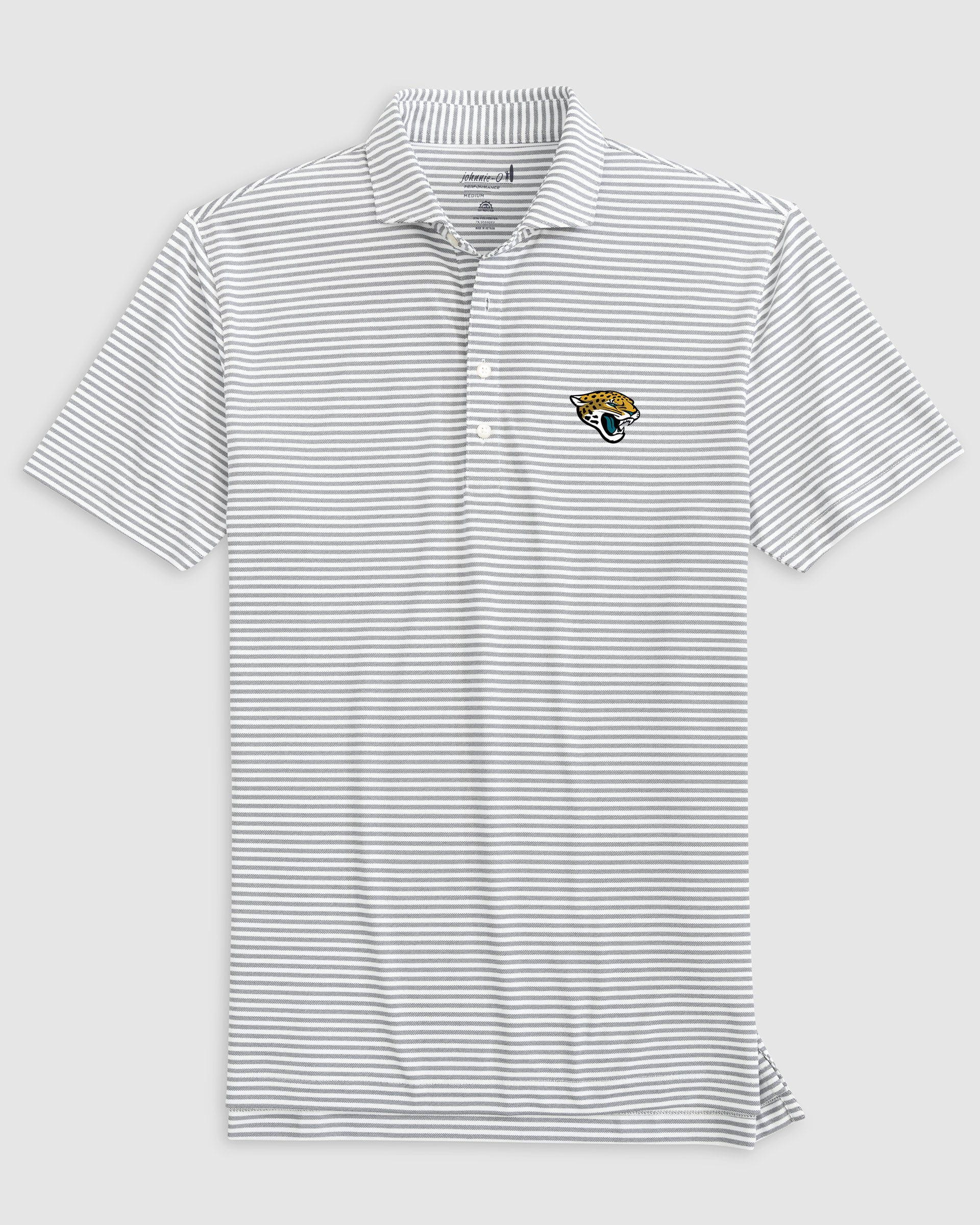 Jacksonville Jaguars Stetsons Performance Mesh Polo