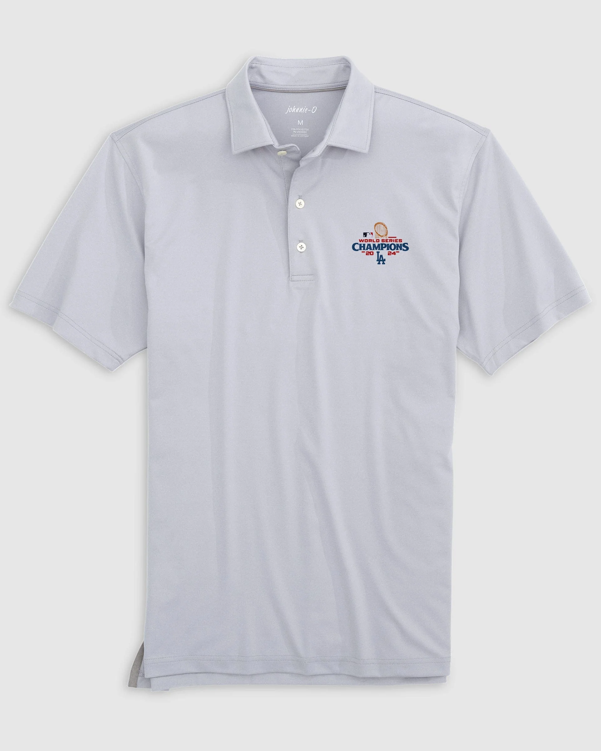 Los Angeles Dodgers Birdie Performance Jersey Polo - 2024 World Series Champions Logo