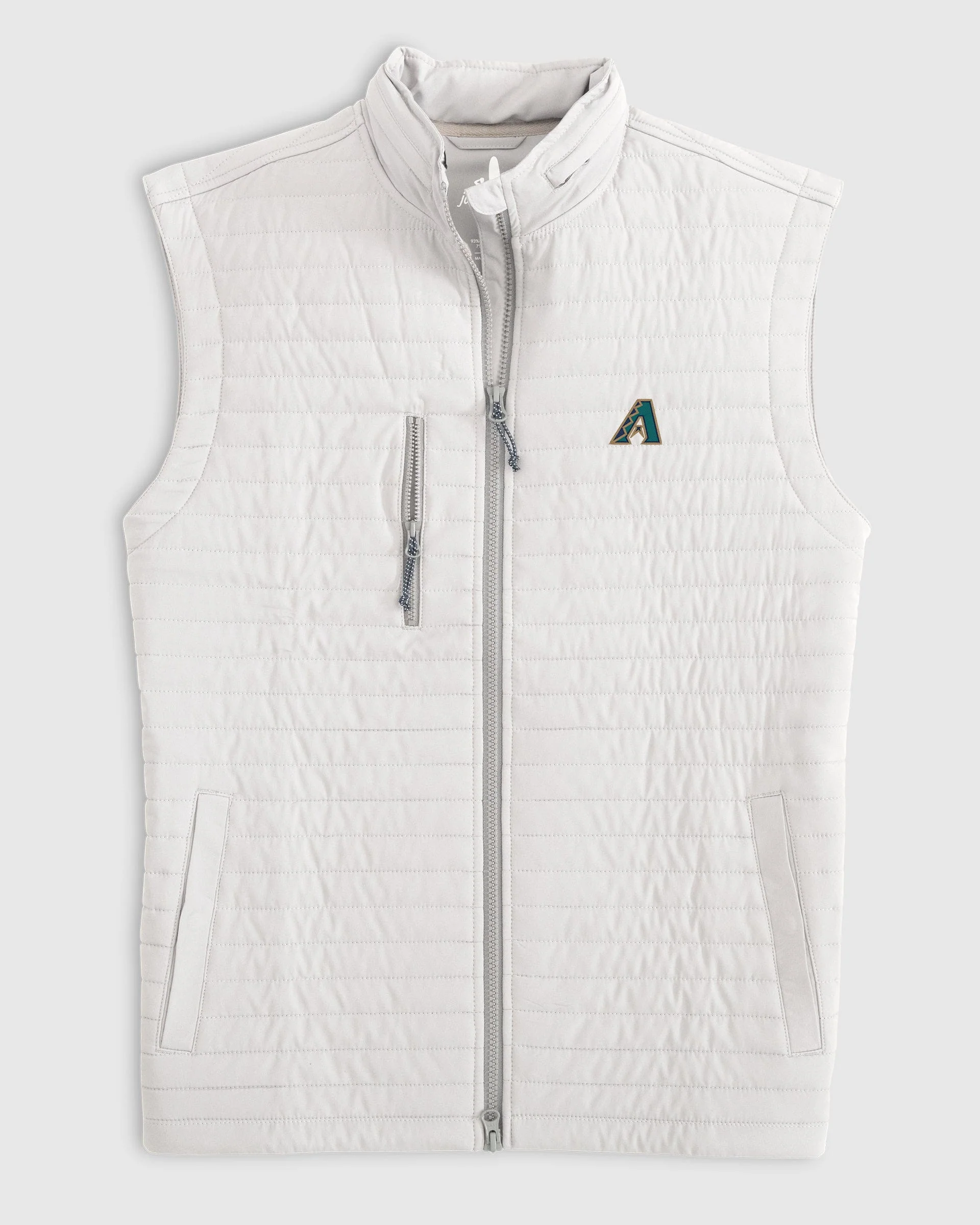 Arizona Diamondbacks Crosswind Quilted Performance Vest - Cooperstown Logo