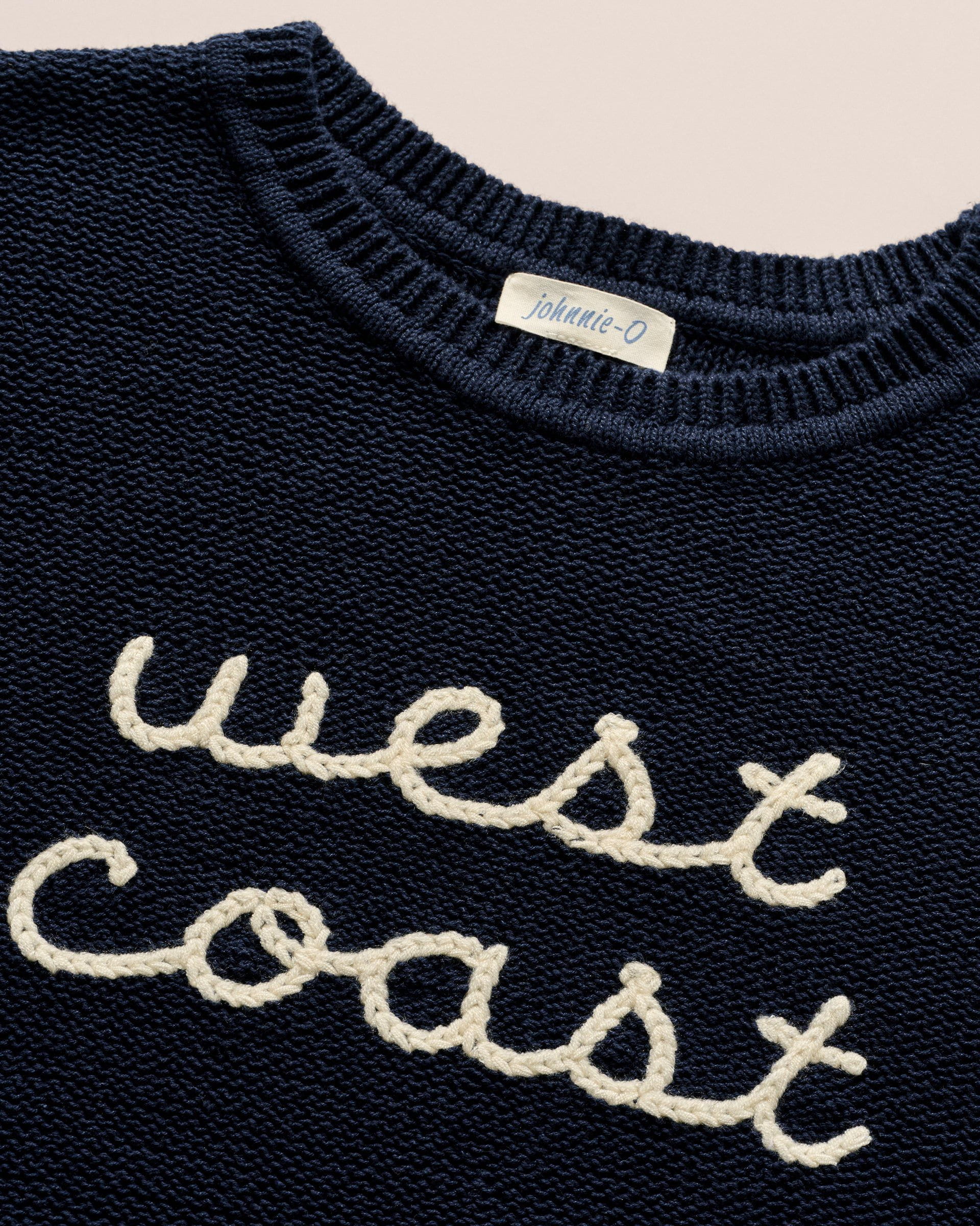 Coastal Chloe Cotton Blend Crewneck Sweater