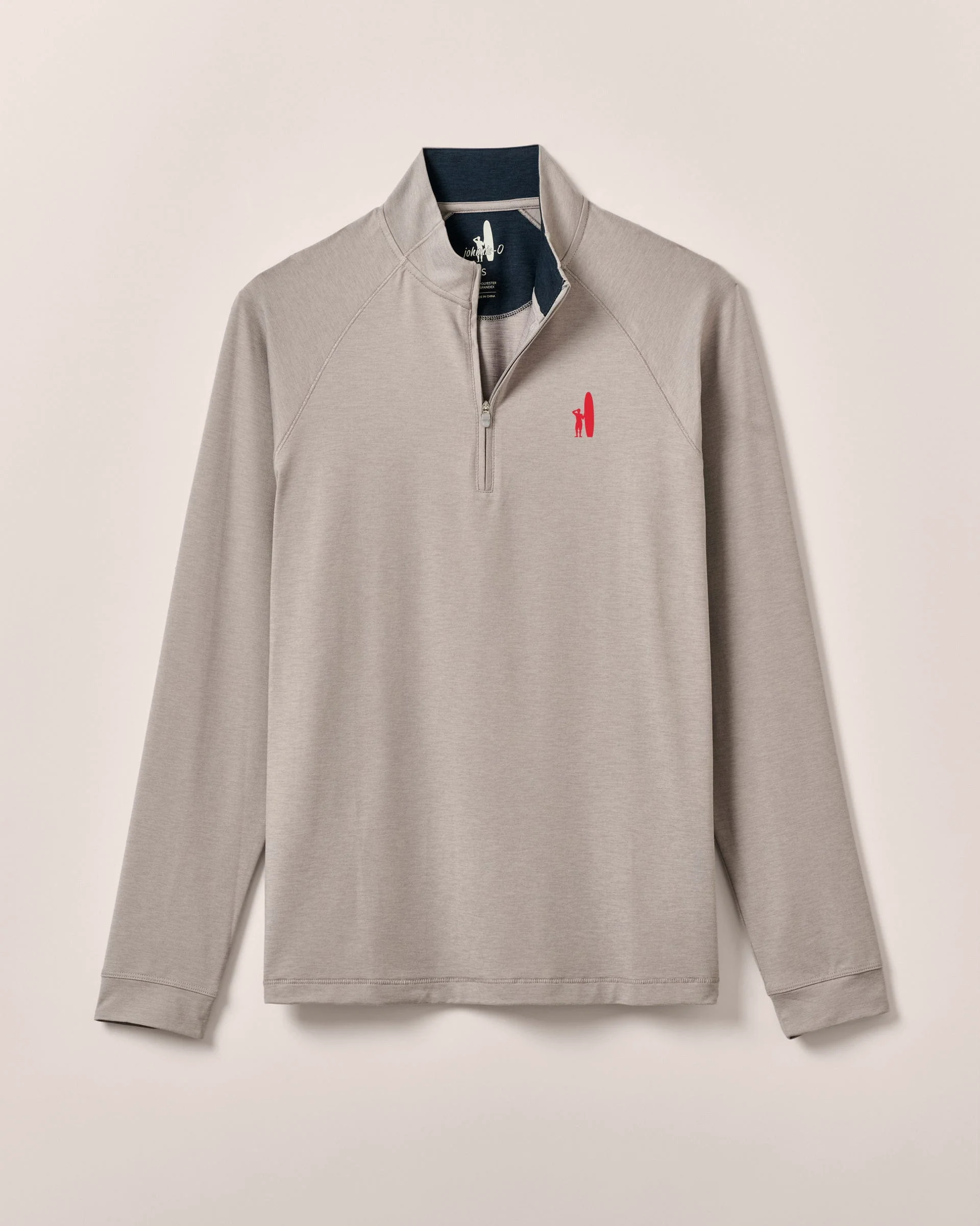 Custom Surfer Logo Freeborne Performance 1/4 Zip Pullover
