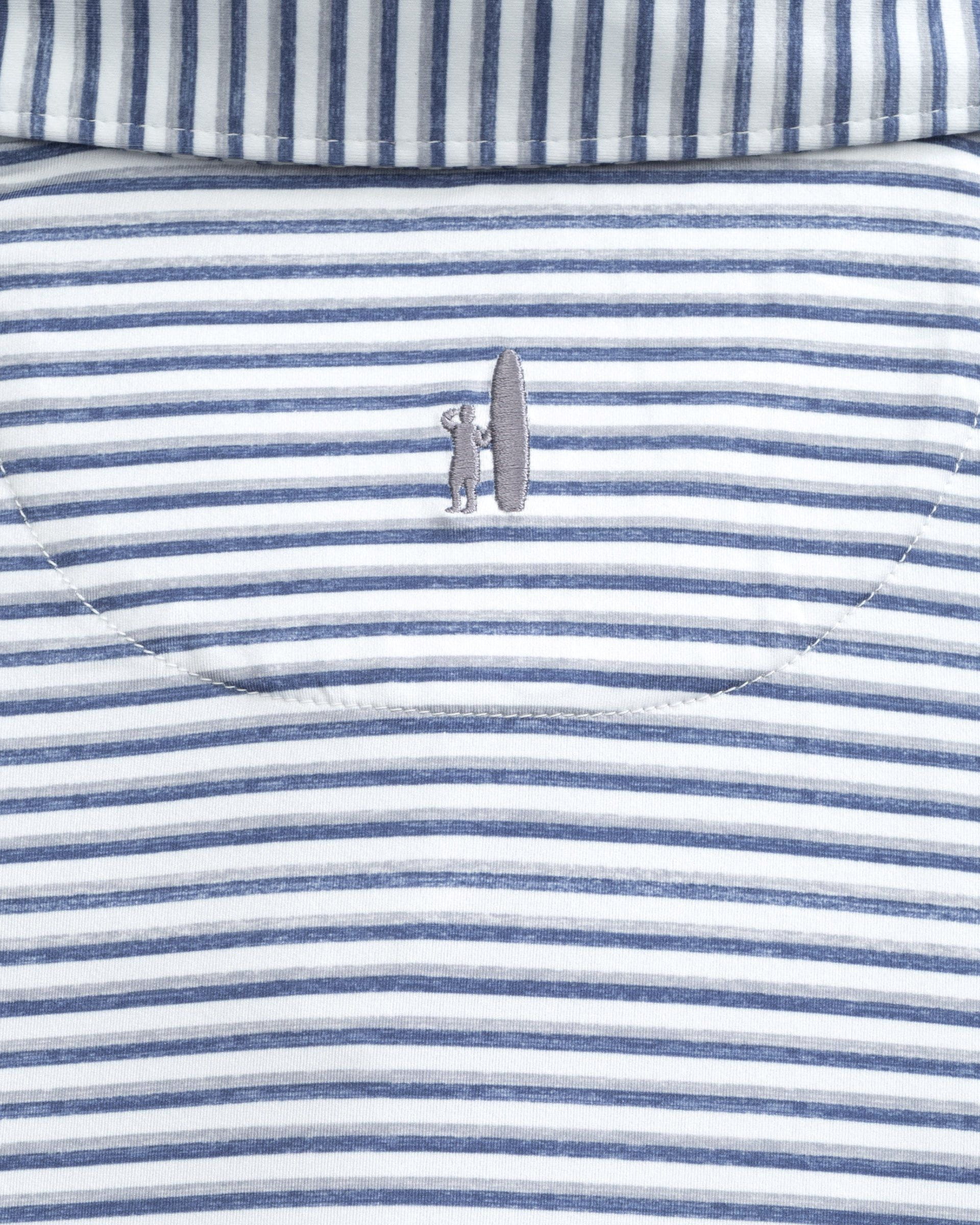 Featherweight Performance Polo - Warwick Stripe