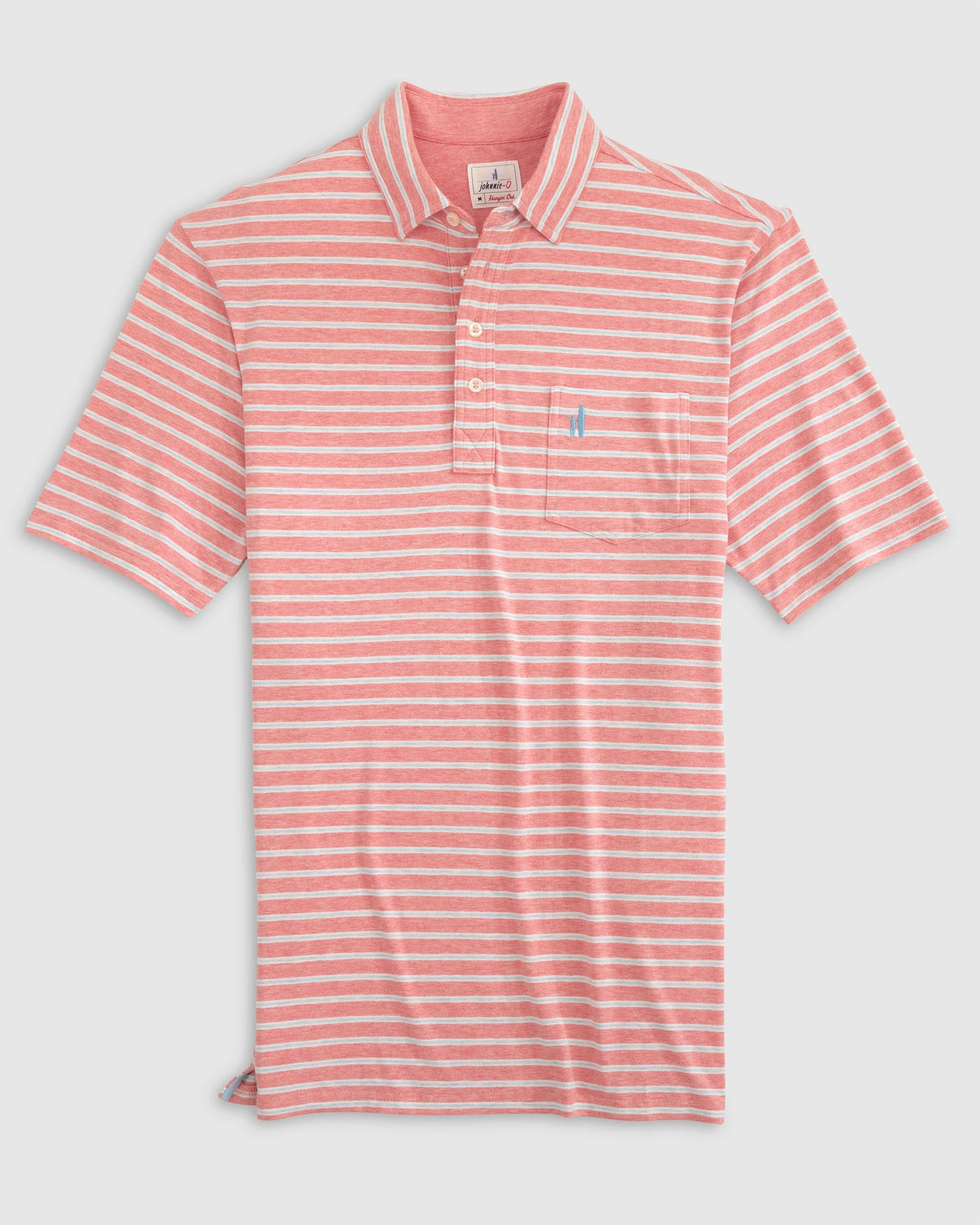 Original 4-Button Polo - Matthis Stripe