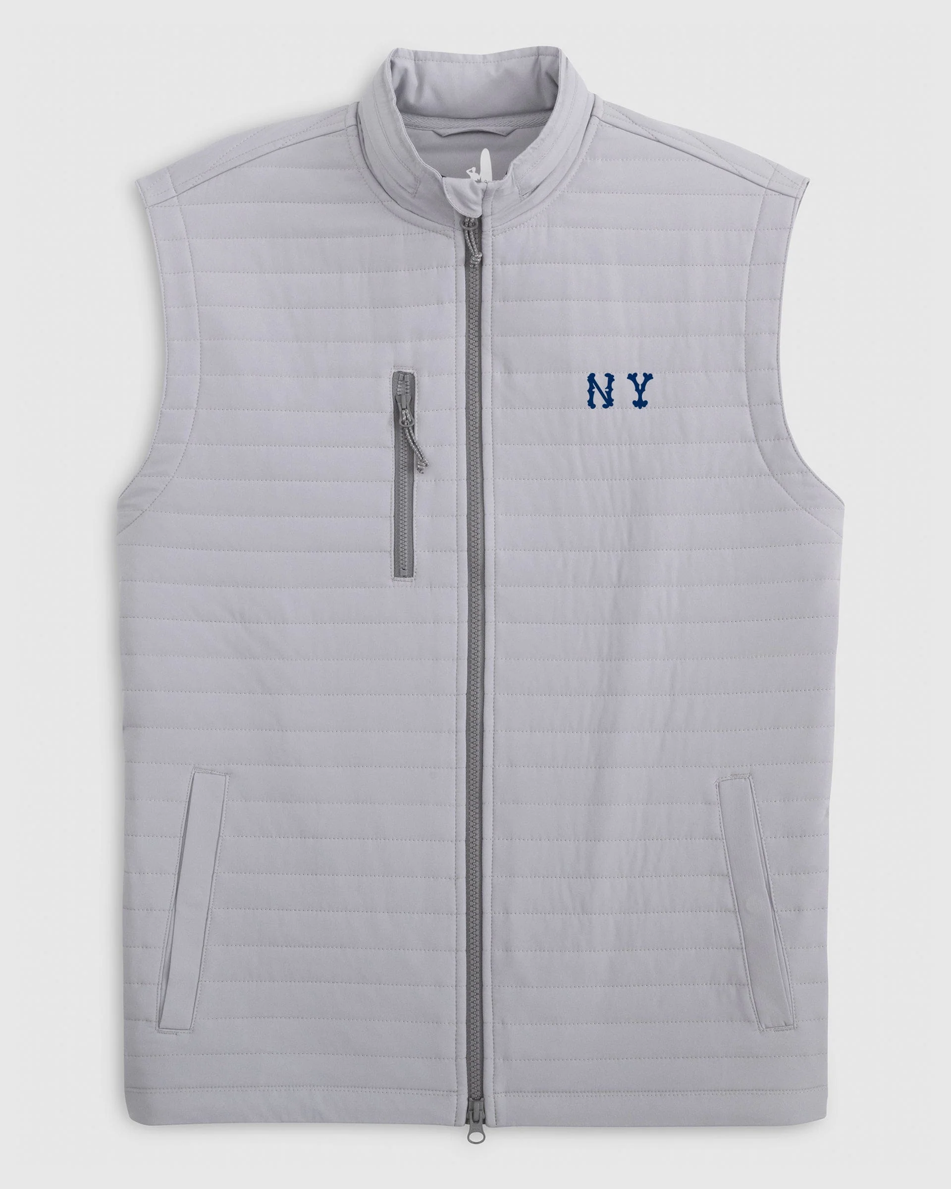 New York Yankees Crosswind Quilted Performance Vest - Cooperstown Logo