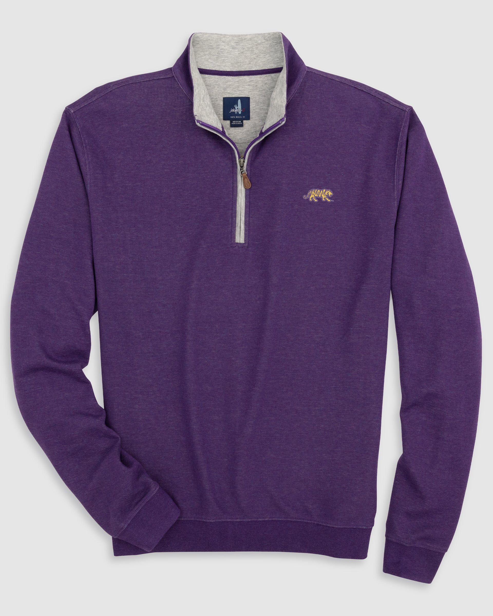 LSU Sully 1/4 Zip - Mike The Tiger Logo