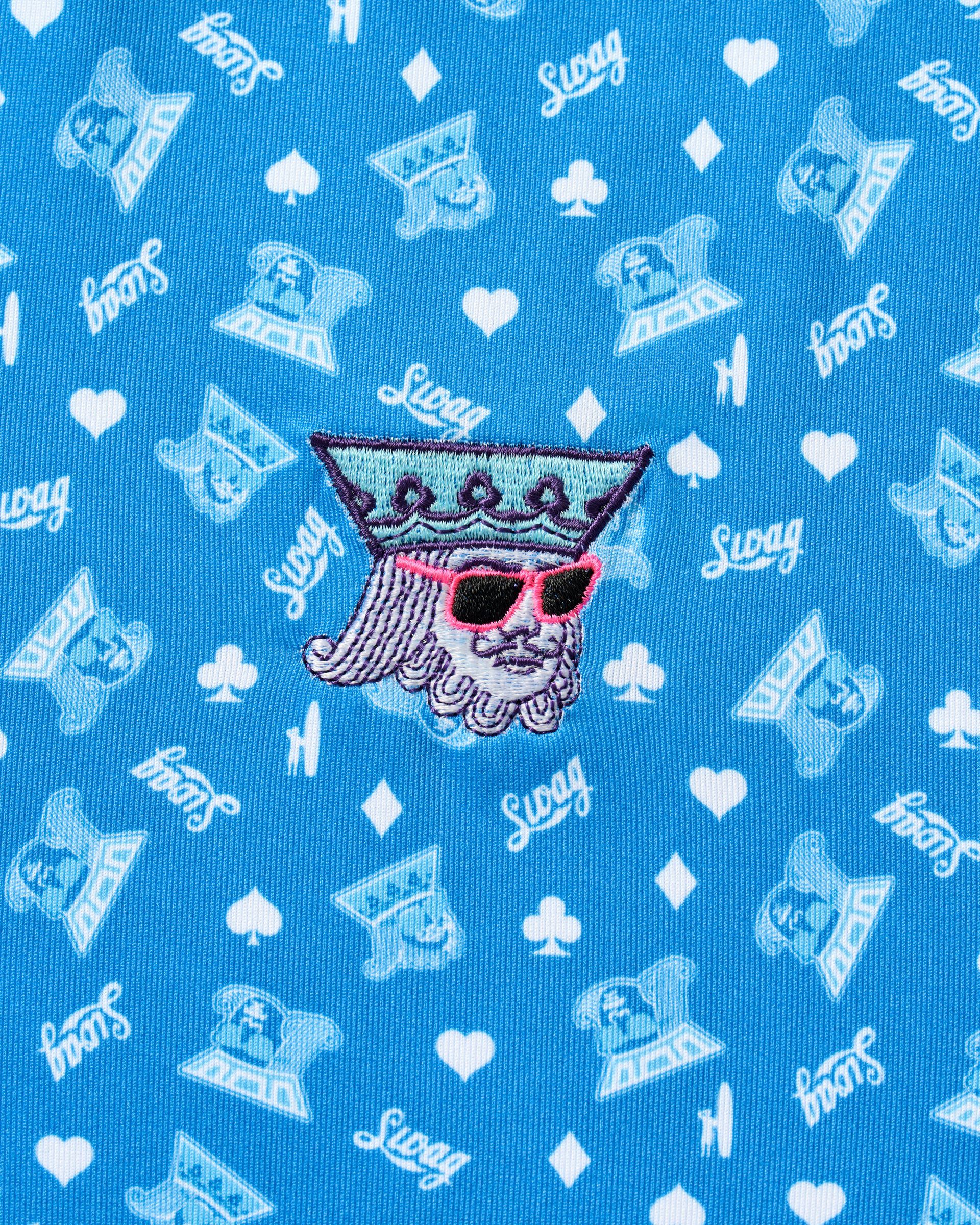 SWAG Golf x Johnnie-O Performance Polo - Blackjack