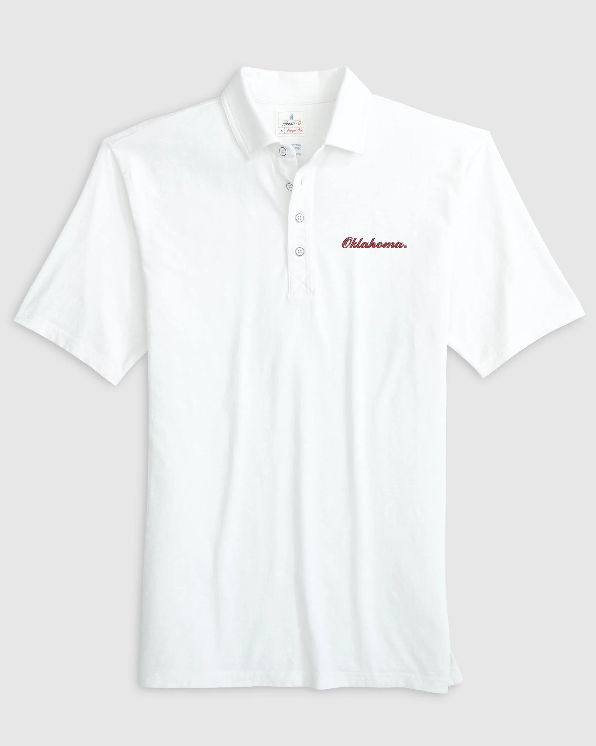 Oklahoma Coastal Wash Original Polo - Script Logo