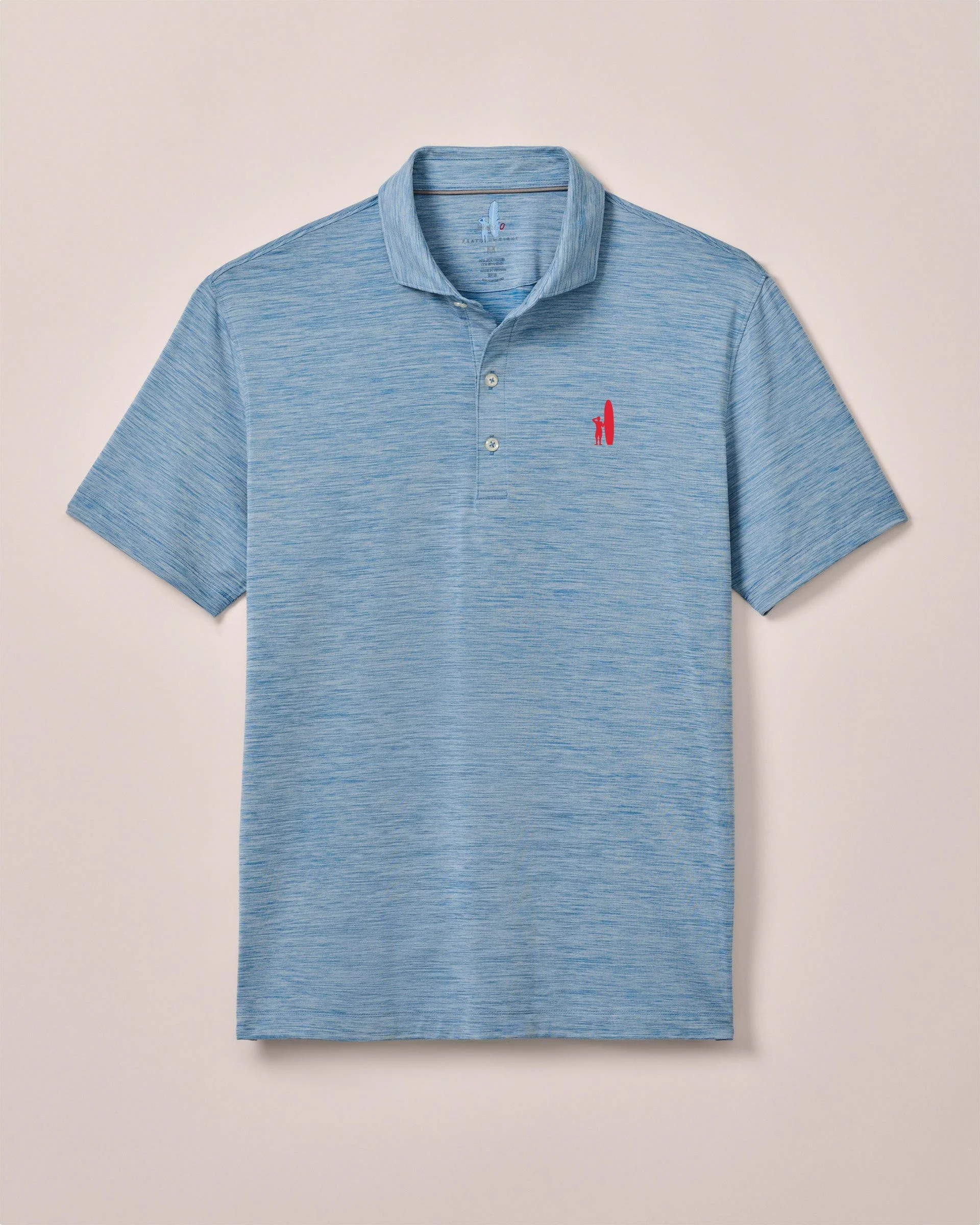 Custom Surfer Logo Huronn Featherweight Performance Polo