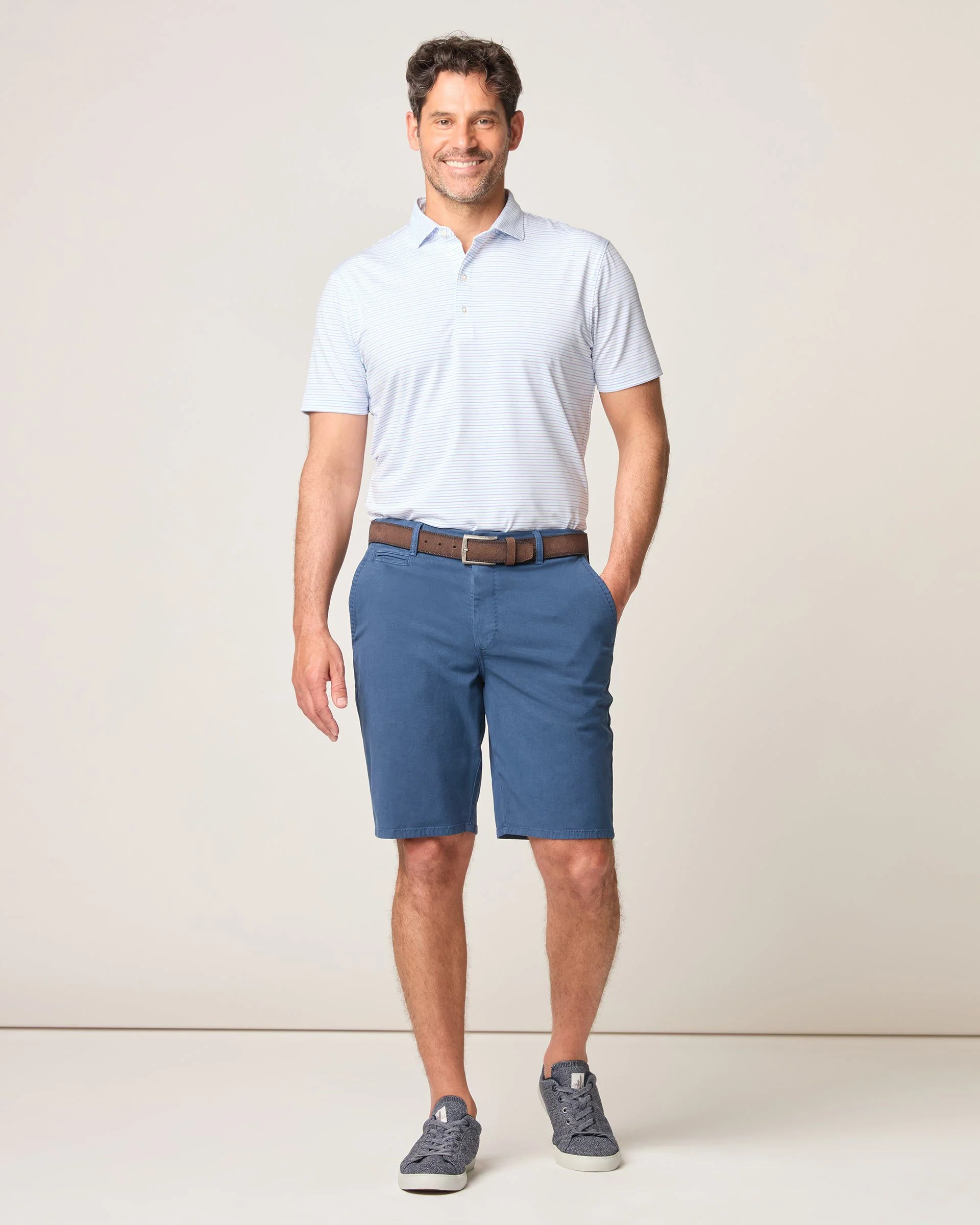 Nassau Cotton Blend Shorts