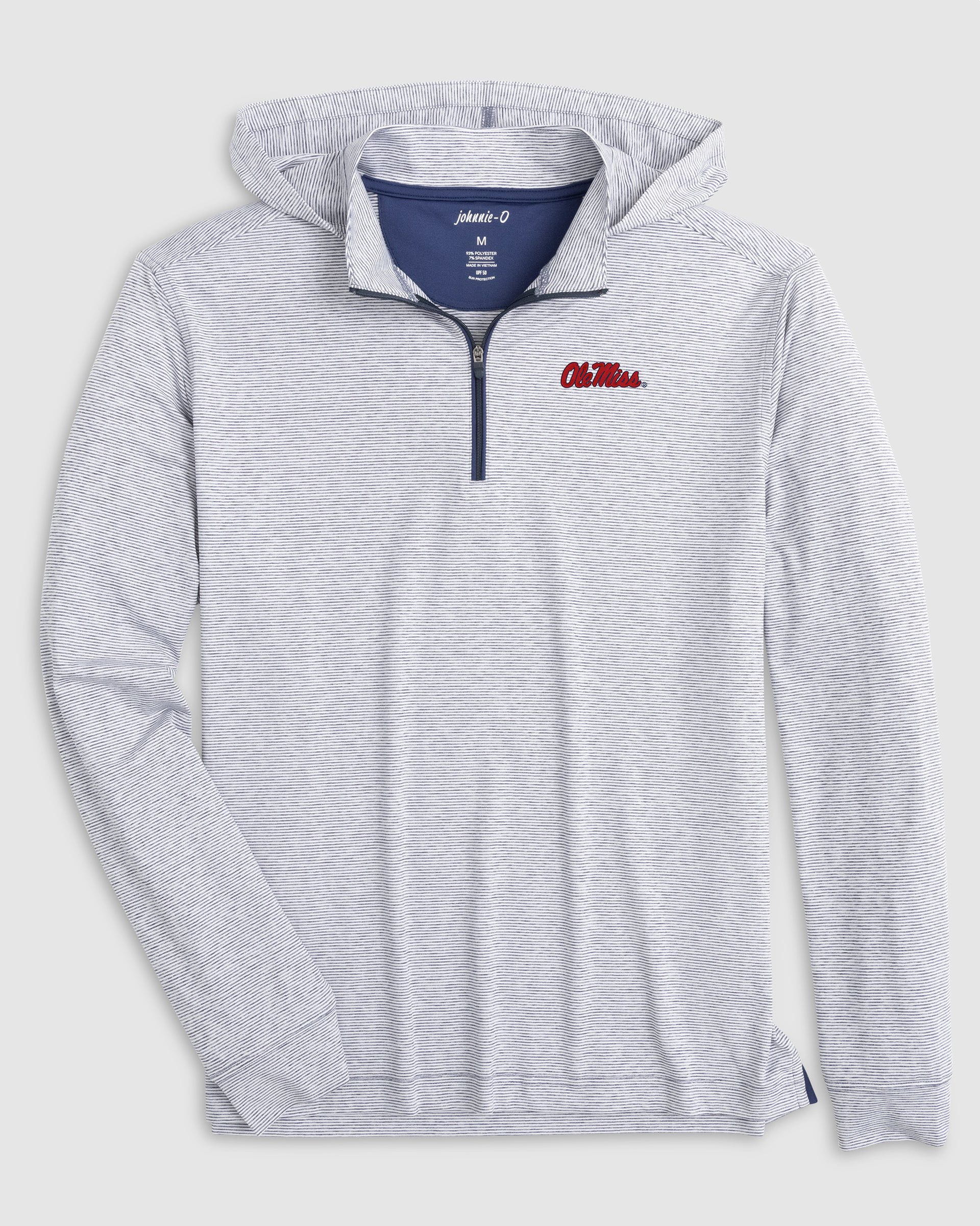 Ole Miss Hybrid Performance 1/4 Zip Hoodie