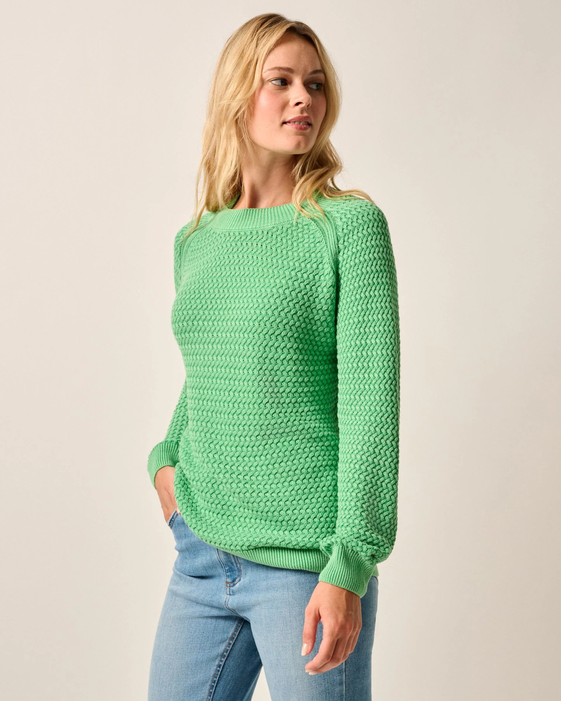 Bridget Garment Dyed Crewneck Sweater
