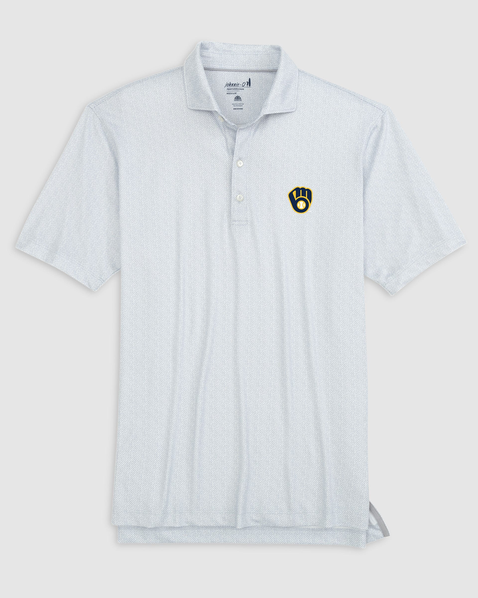 Milwaukee Brewers Hinson Printed Jersey Performance Polo