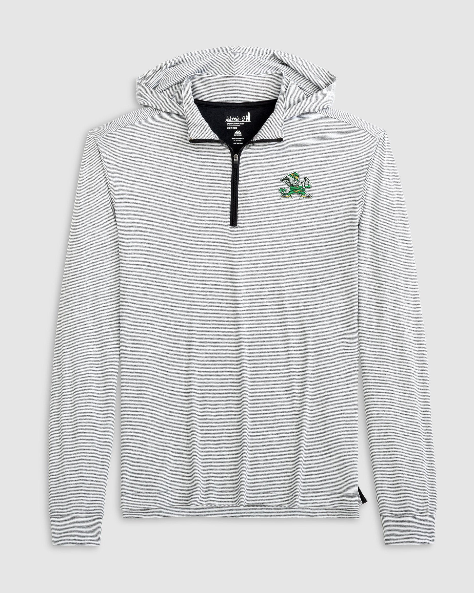 Notre Dame Hybrid Performance 1/4 Zip Hoodie