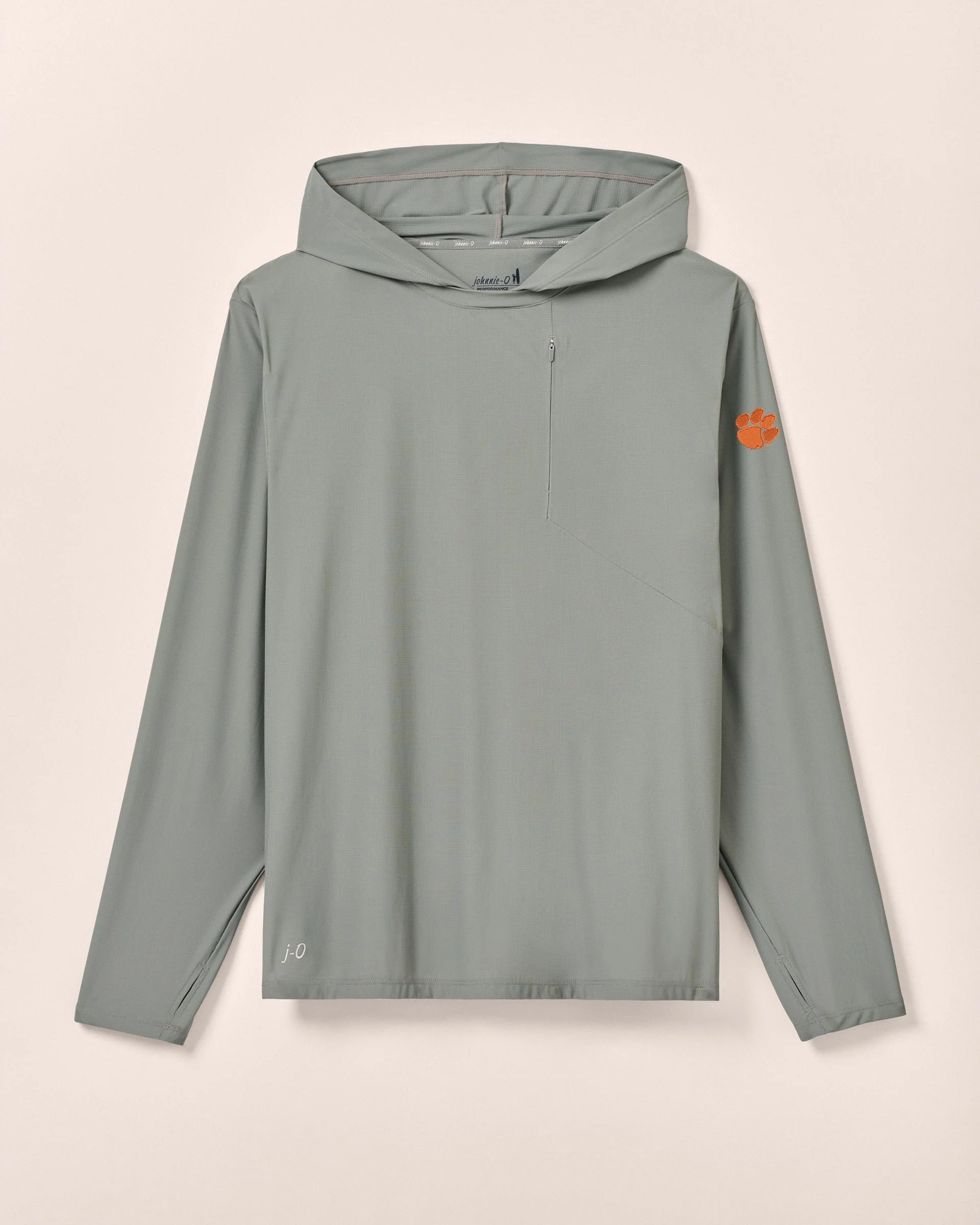 Clemson Maxwel Performance T-Shirt Hoodie