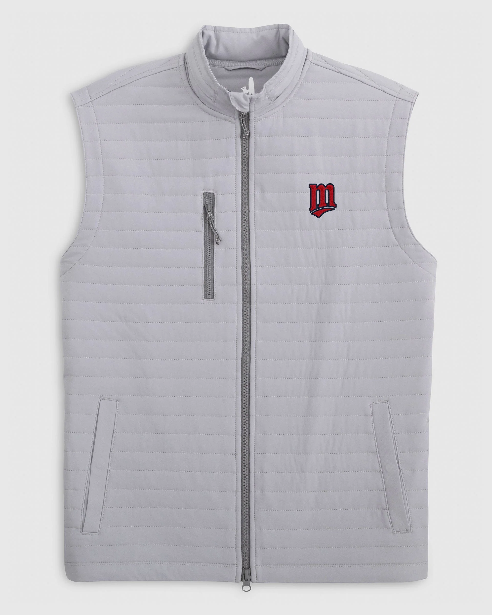 Minnesota Twins Crosswind Quilted Performance Vest - Cooperstown Logo
