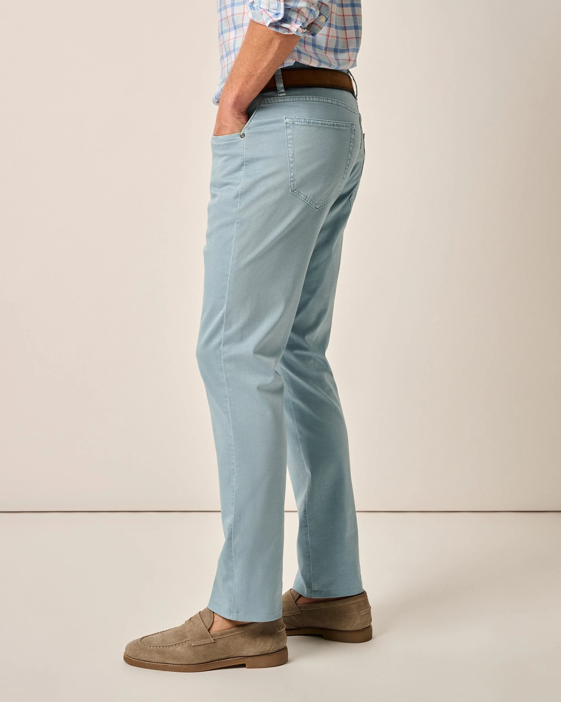 Carmel Sateen 5-Pocket Pants
