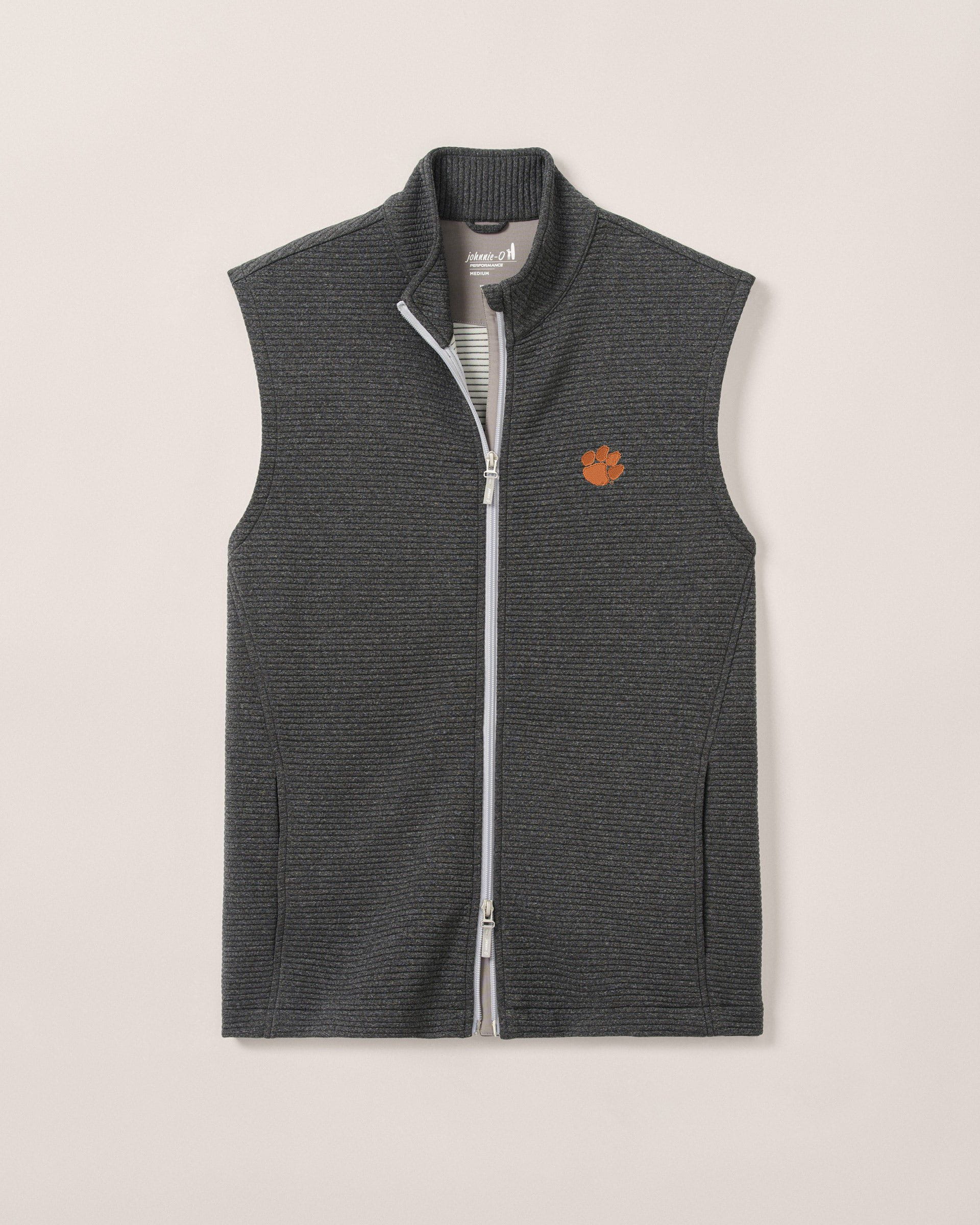 Clemson Reggie Ribbed Performance Vest