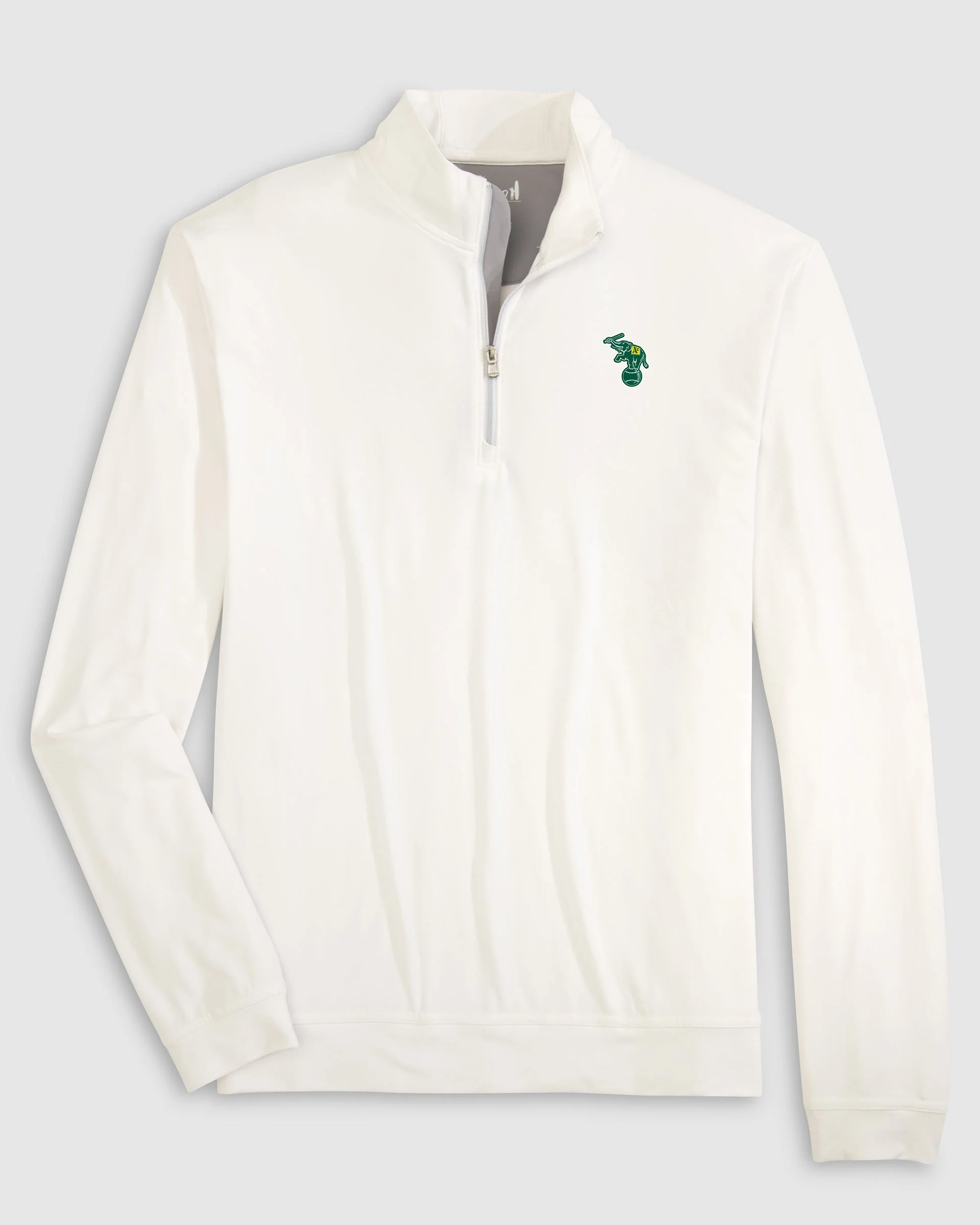 Oakland A's Motion Performance 1/4 Zip - Cooperstown Logo