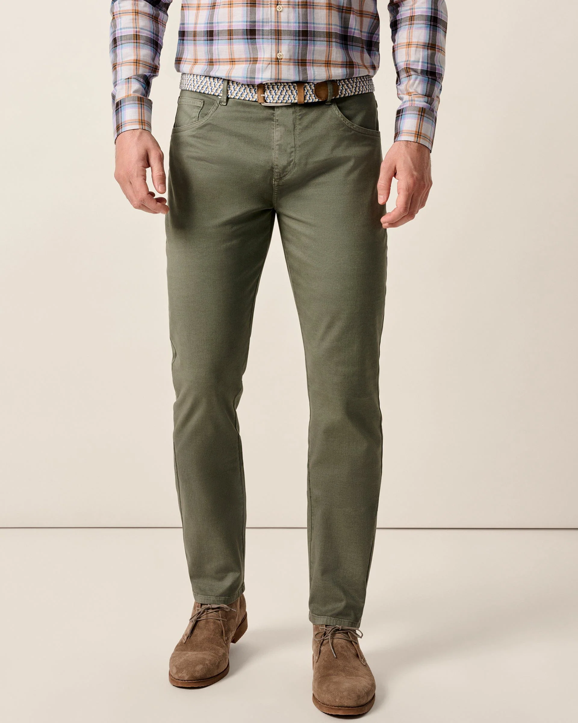 Carmel Sateen 5-Pocket Pants