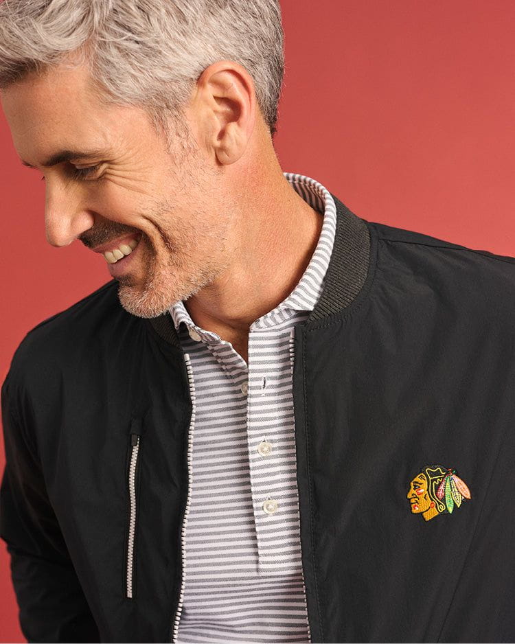Chicago Blackhawks Corsair Bomber Jacket