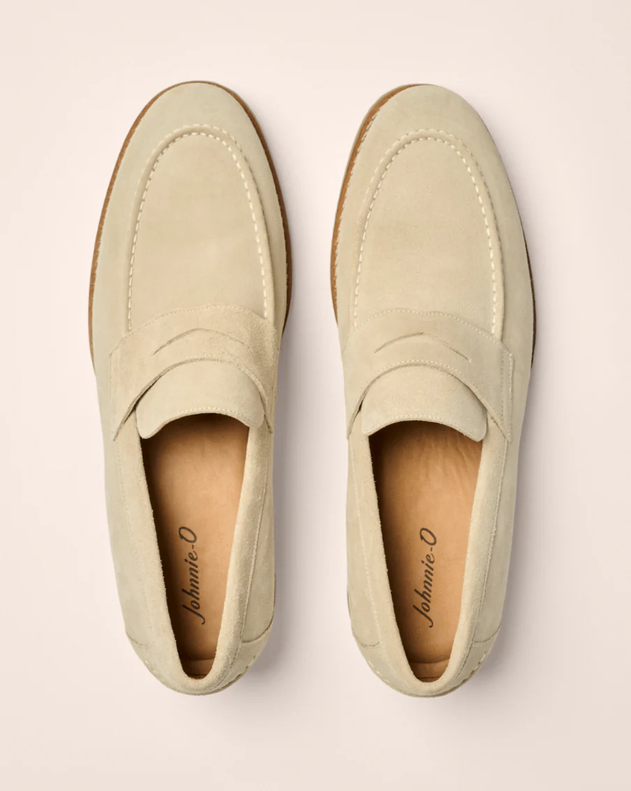J-Flex Suede Penny Loafer