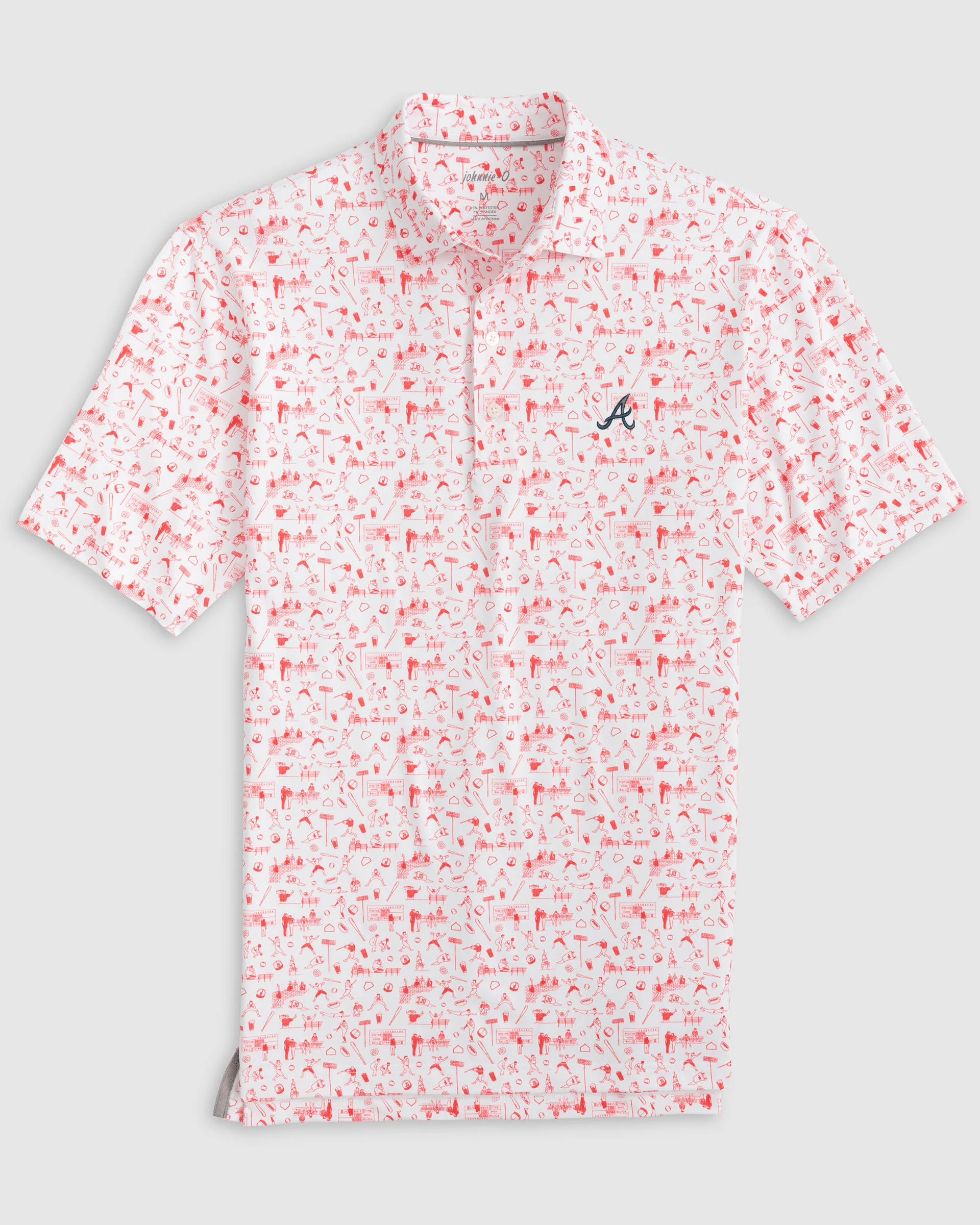 Atlanta Braves Ballpark Jersey Performance Polo