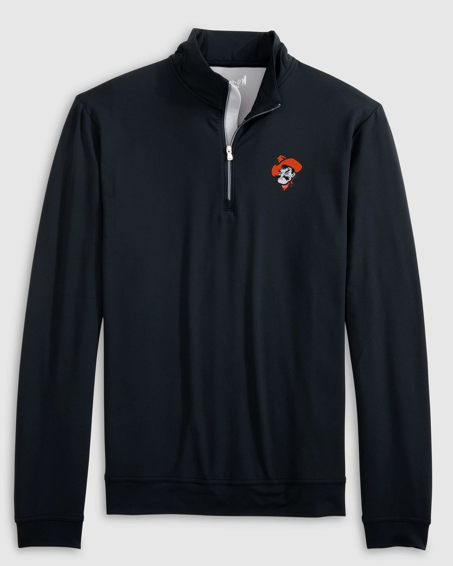 Oklahoma State Motion Performance 1/4 Zip - Pistol Pete Logo