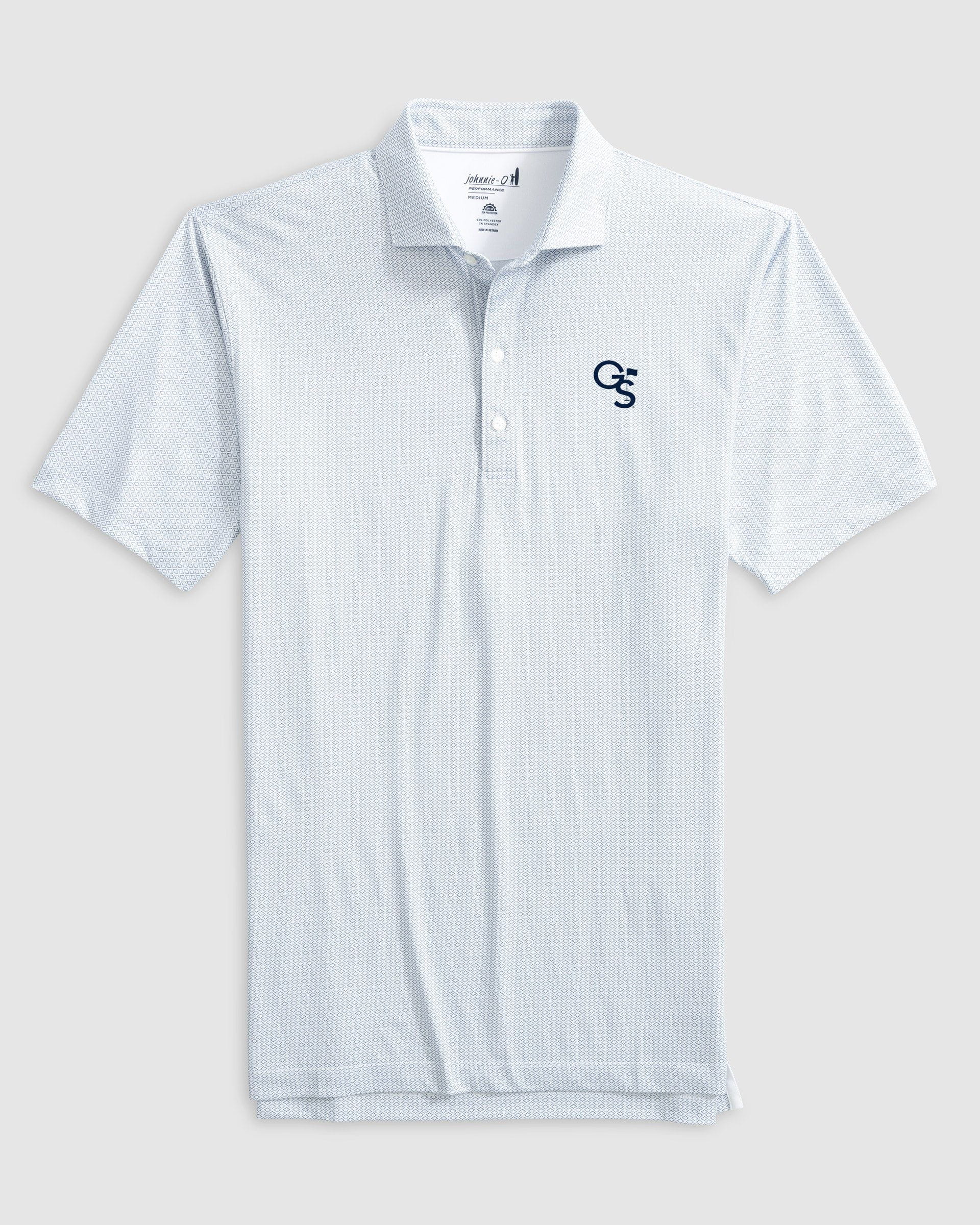 Georgia Southern Slade Performance Jersey Polo - Flag Logo