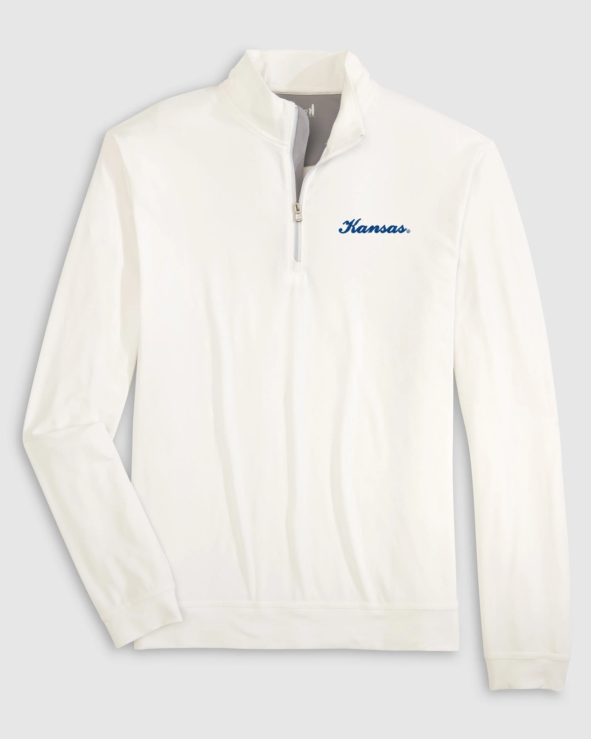 Kansas Motion Performance 1/4 Zip - Script Logo