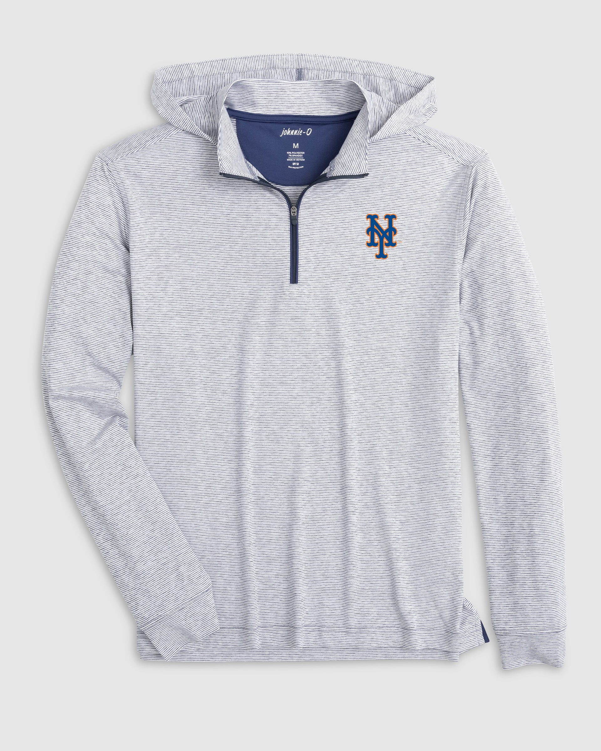 New York Mets Hybrid Performance 1/4 Zip Hoodie