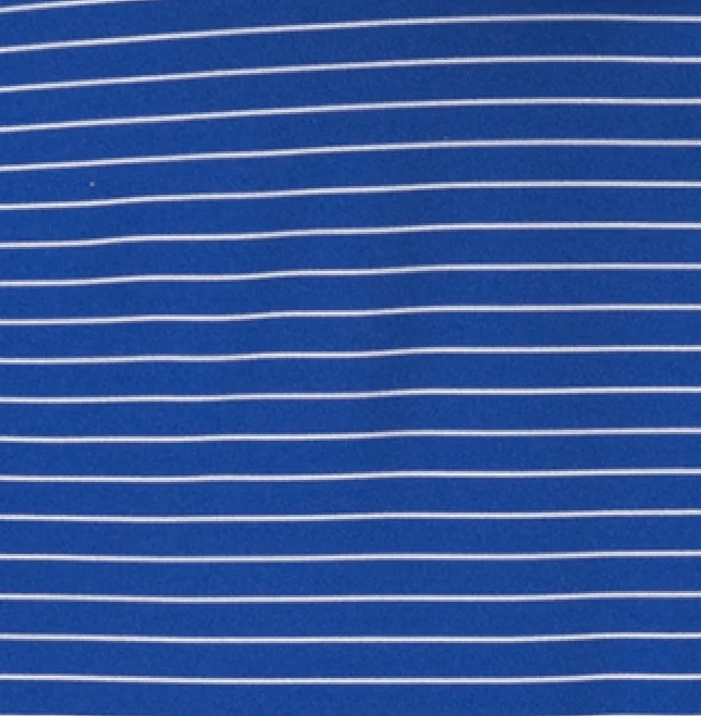 Pepperdine Beau Striped Performance Jersey Polo
