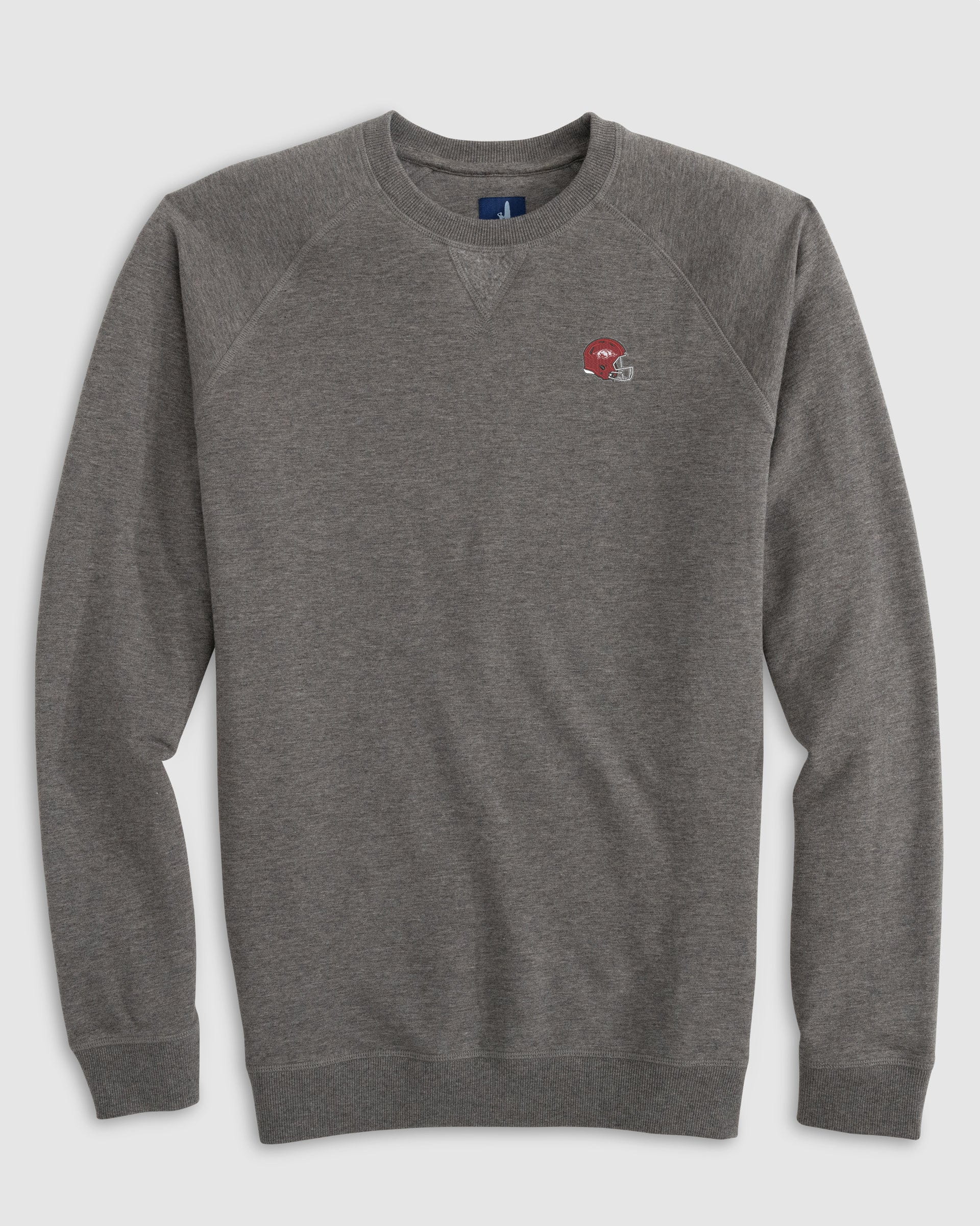 Arkansas Freeman Crewneck Fleece Sweatshirt - Helmet Logo