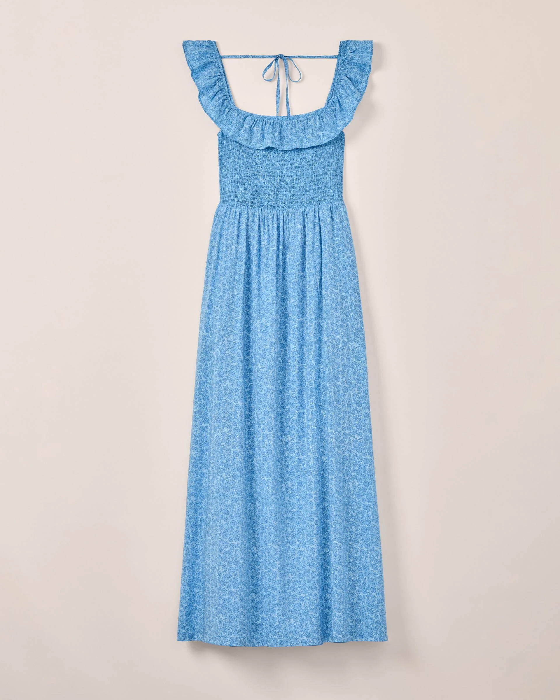 Mira Smocked Midi Dress