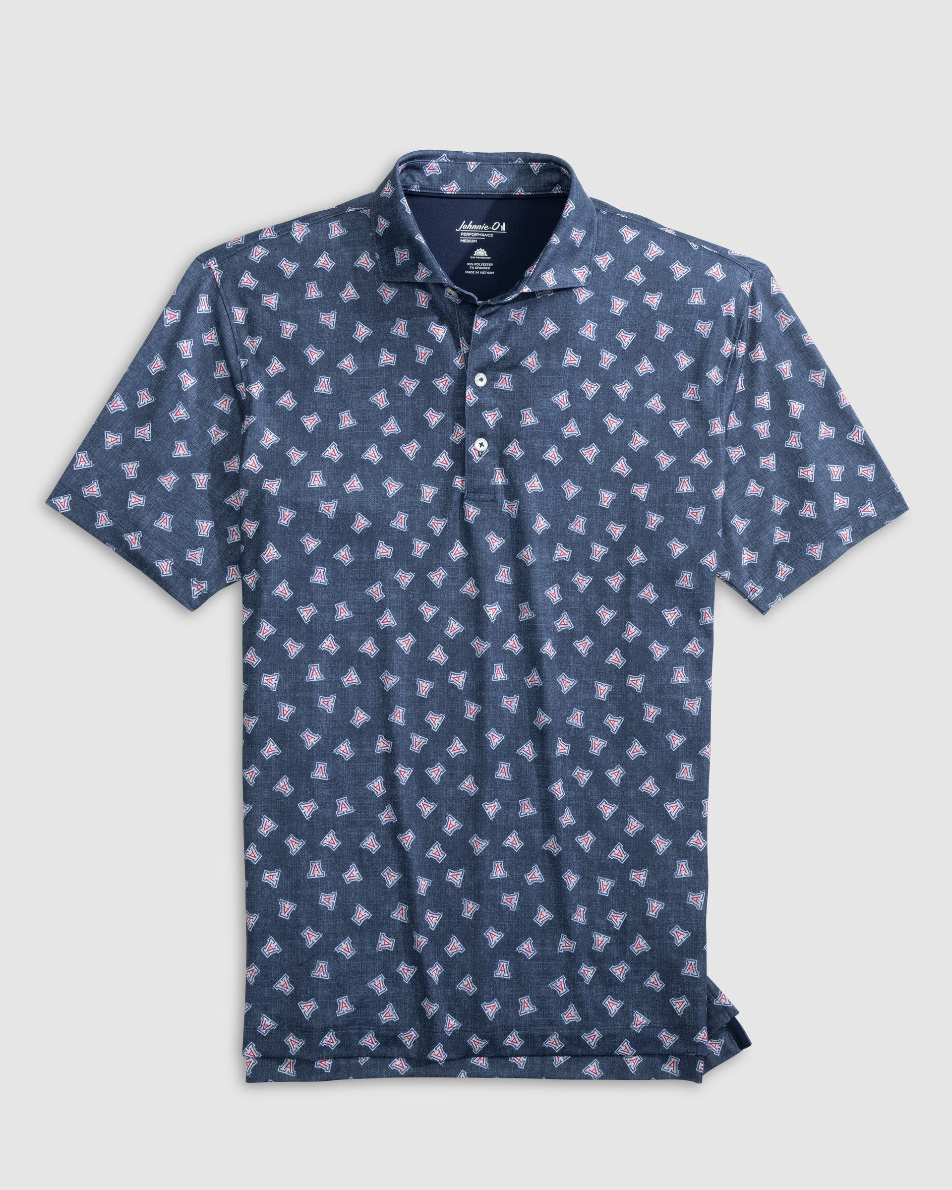 Arizona Exeter Printed Jersey Performance Polo