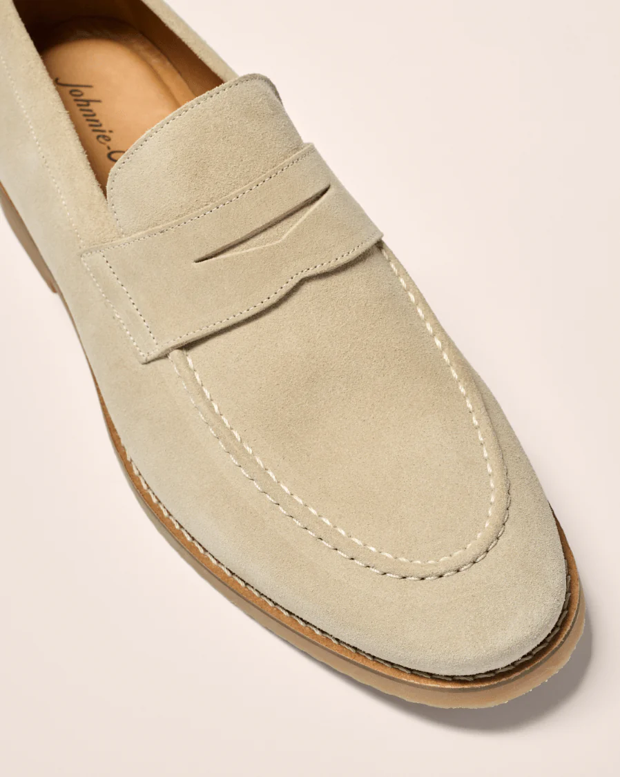 J-Flex Suede Penny Loafer