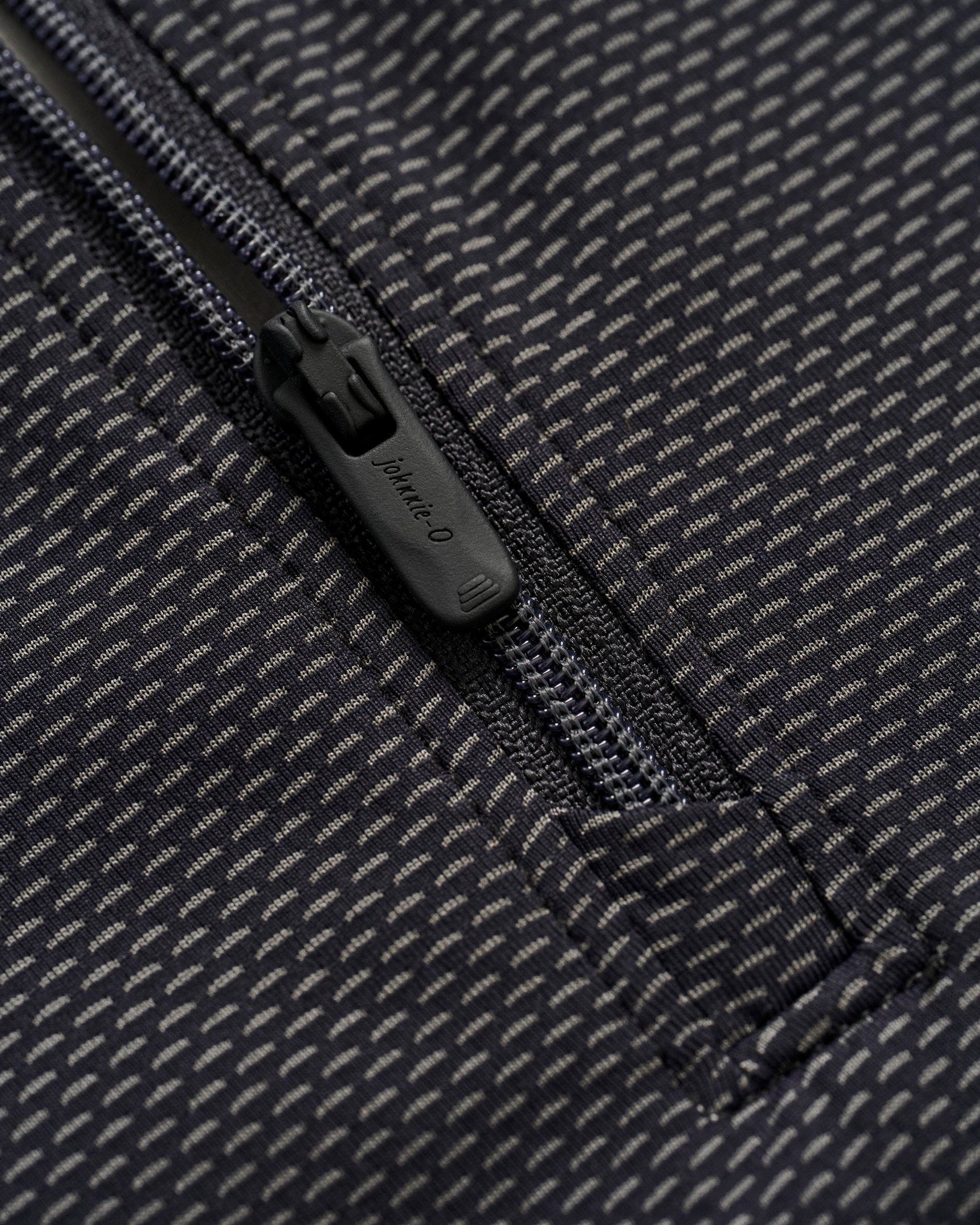 Jamie Jacquard Stretch 1/4-Zip Pullover