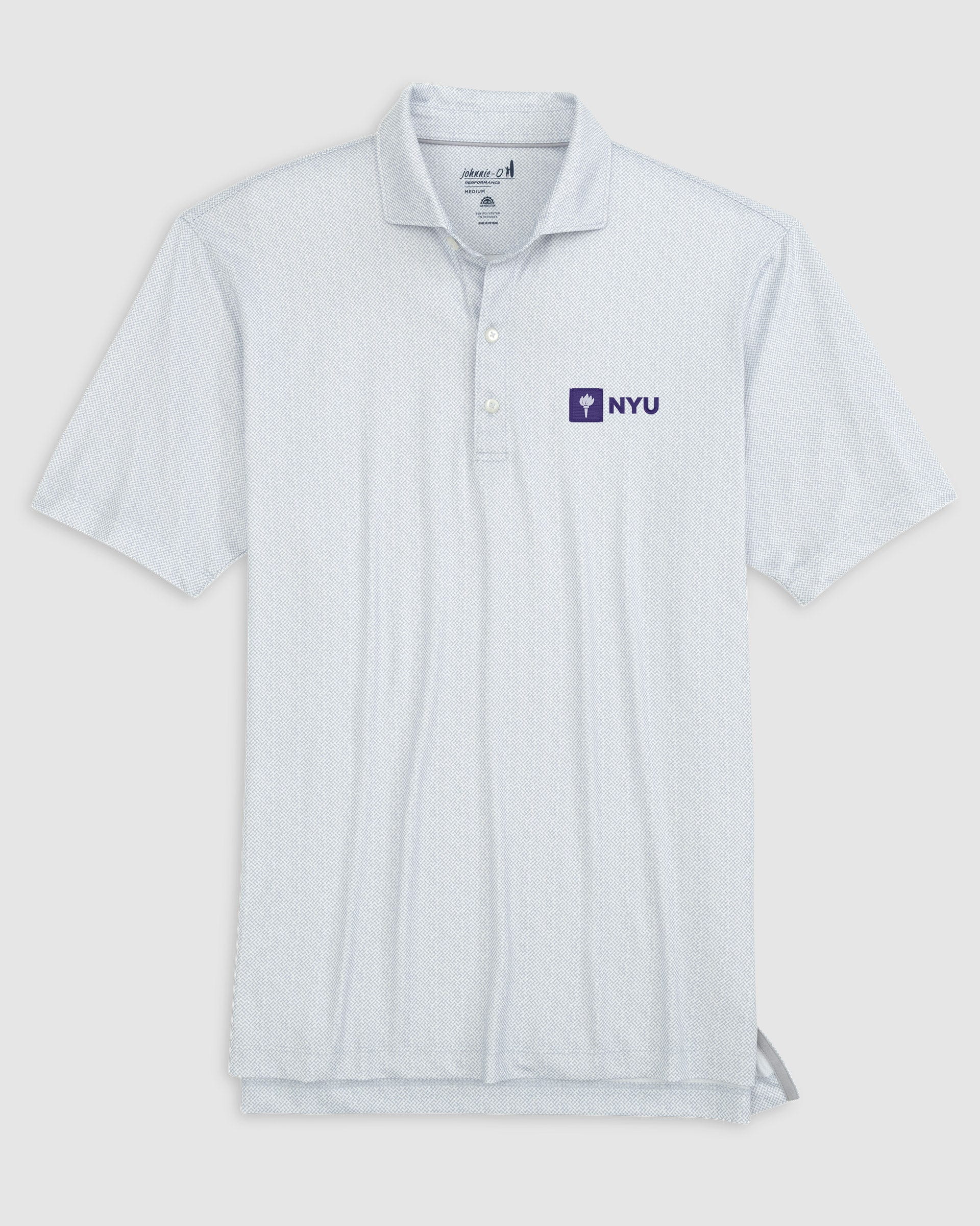 NYU Hinson Jersey Performance Polo